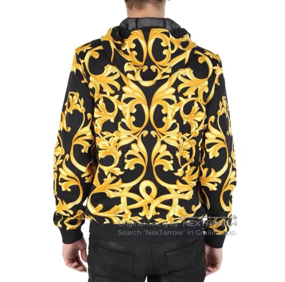 Versace Versace Baroque Black Gold Jacket. Size US S / EU 44-46 / 1 - 8 Thumbnail