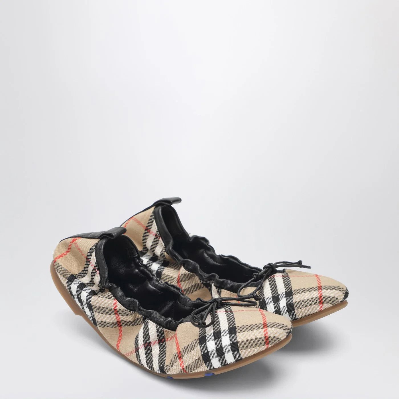 Burberry o1d2blof0426 Check Ballet Flats in Multicolor Size US 6.5 / IT 36.5 - 2 Thumbnail