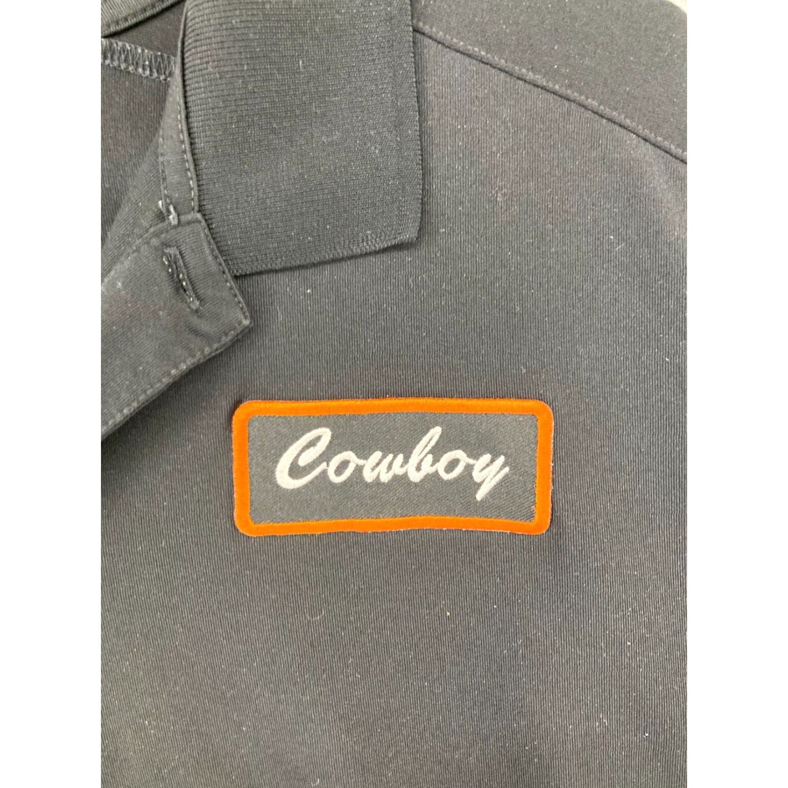 Harley Davidson VINTAGE Harley-Davidson Polo Shirt Mens 2XL Black Cowboy Workwear Polo Adult 2XL Black Harley-Davidson Cowboy 90s Mens Size US XXL / EU 58 / 5 - 5 Thumbnail