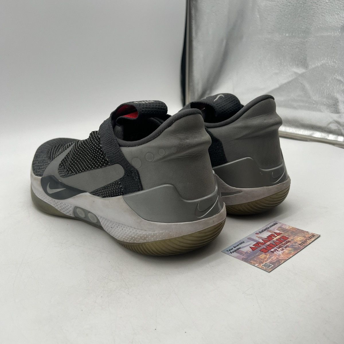 Nike Nike adapt bb dark grey Size US 12 / EU 45 - 4 Thumbnail