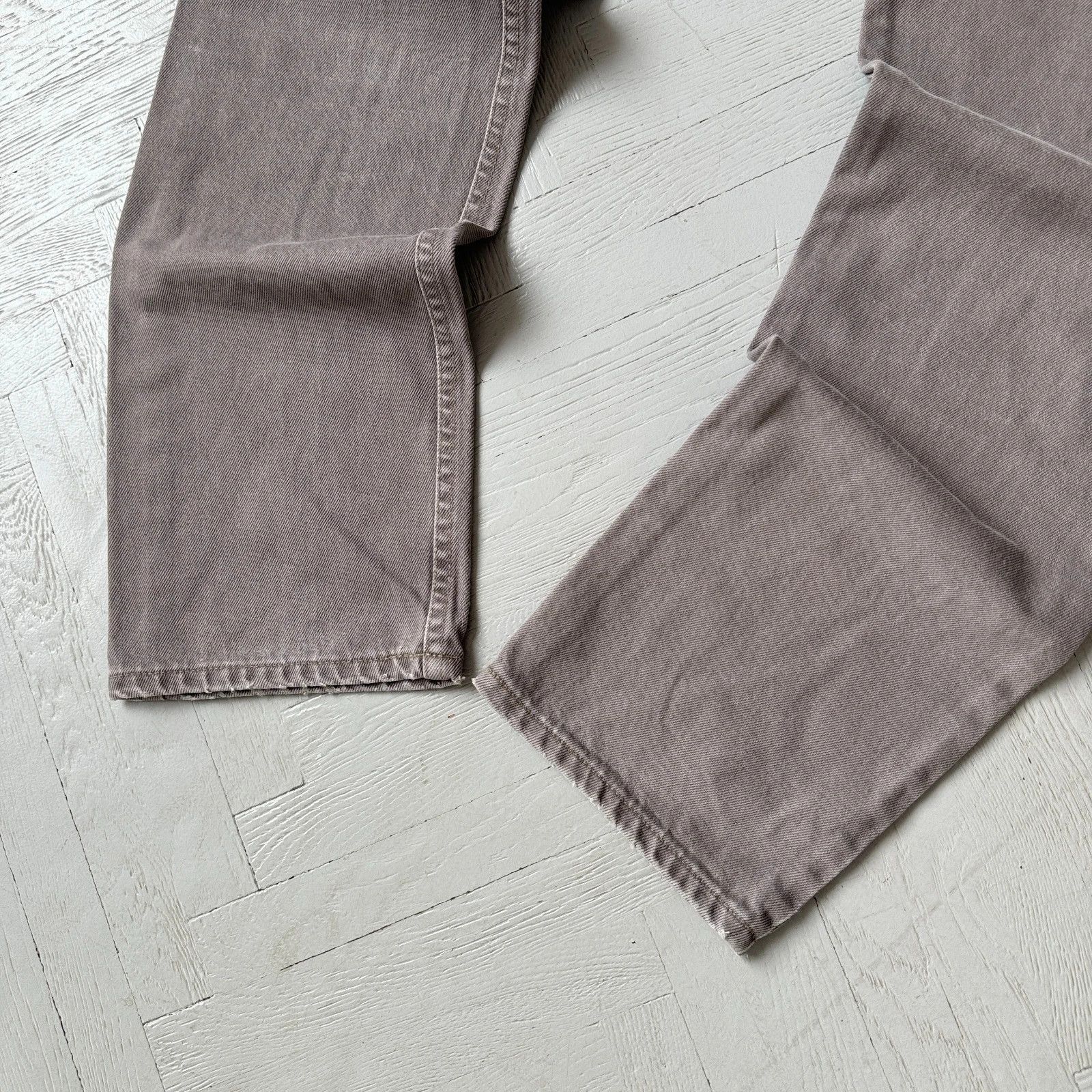 Levi's Vintage 90s Levi's Orange Tab Gray Denim Boyfriend Jeans Size US 30 / EU 46 - 7 Thumbnail