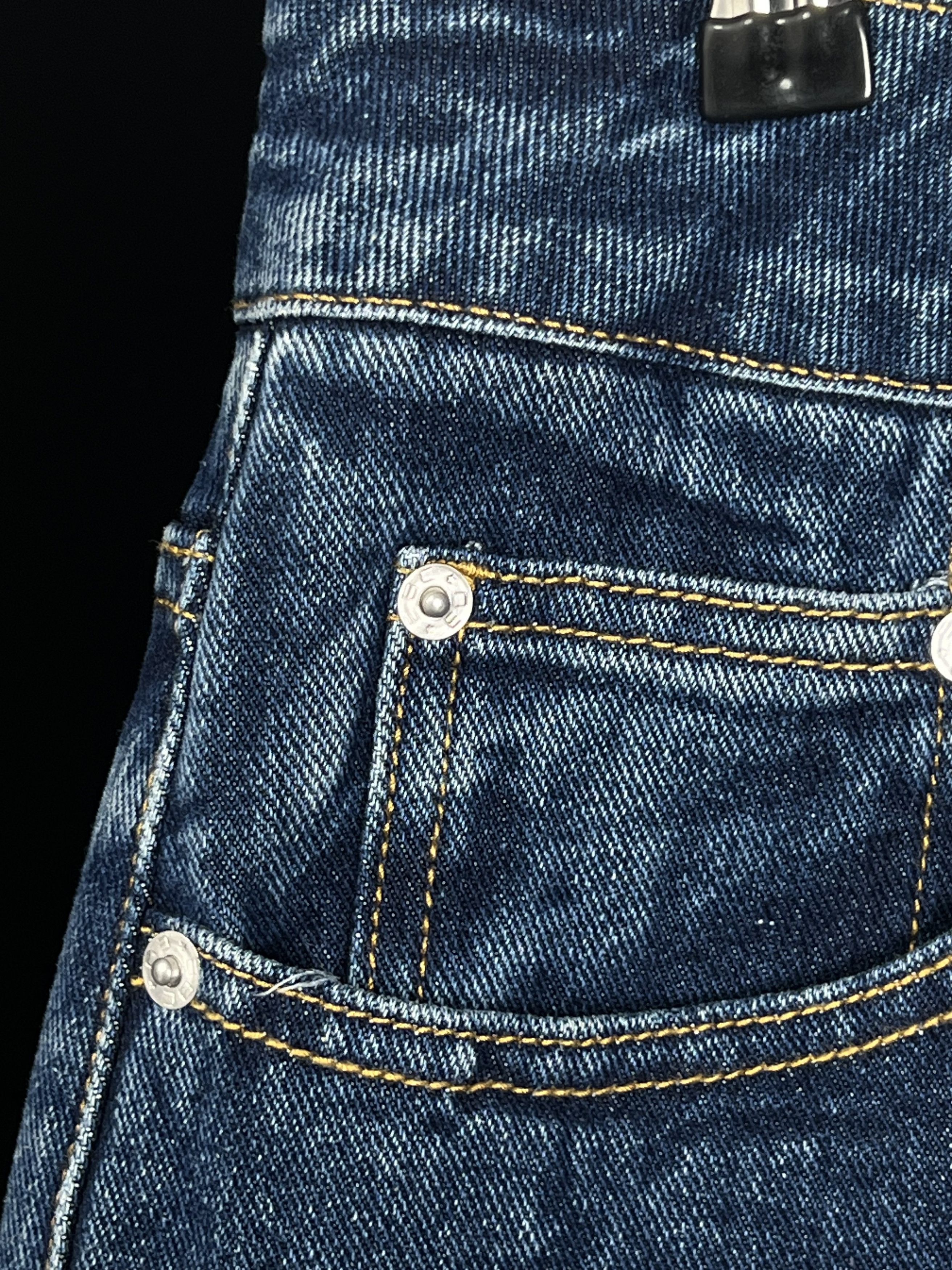 Billionaire Boys Club Brand New Diamond & Dollar Embroidered Denim Pants Size US 32 / EU 48 - 7 Thumbnail