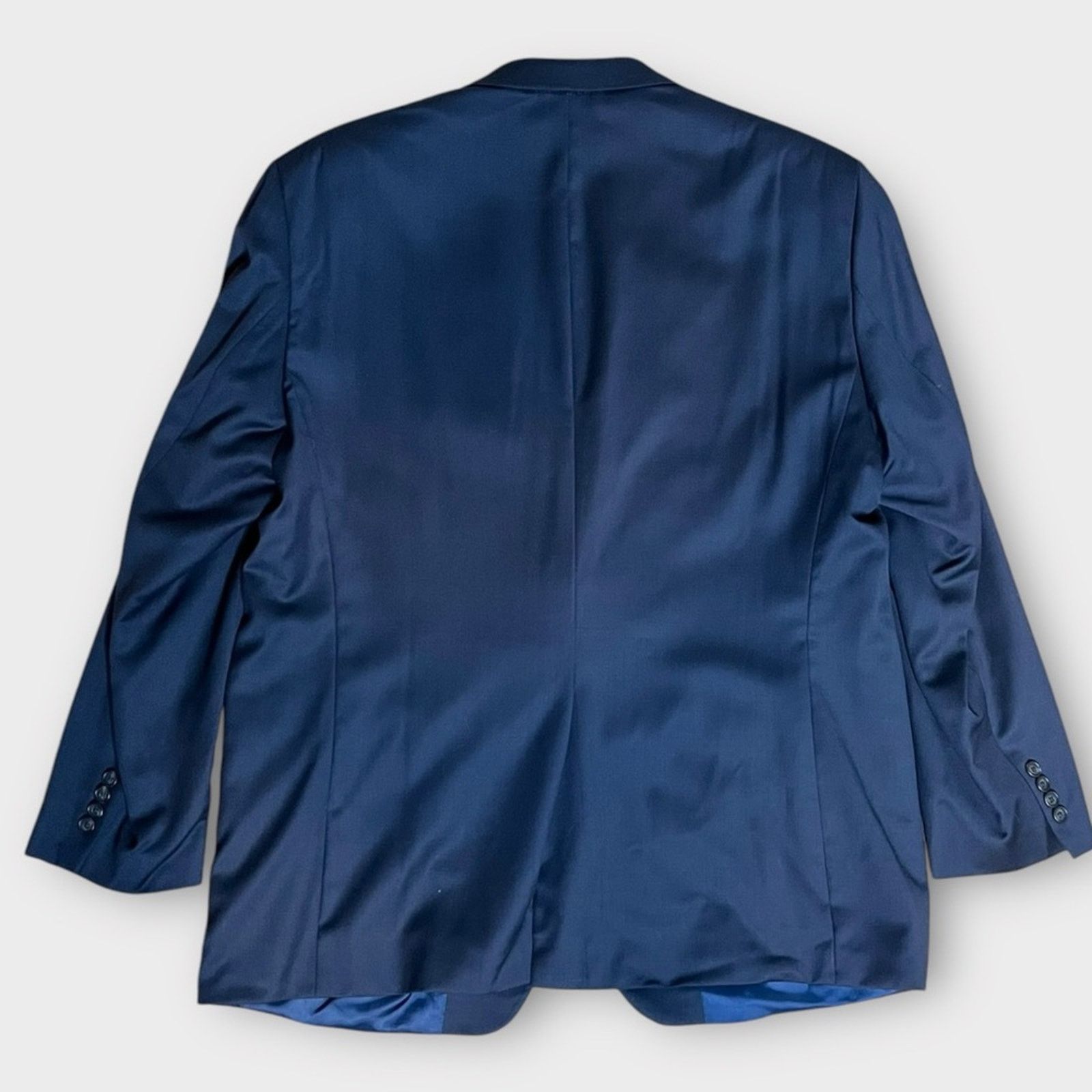 Lauren Ralph Lauren LAUREN RALPH LAUREN Men’s Navy Blue Blazer 100% Wool 48R Size 48R - 2 Thumbnail