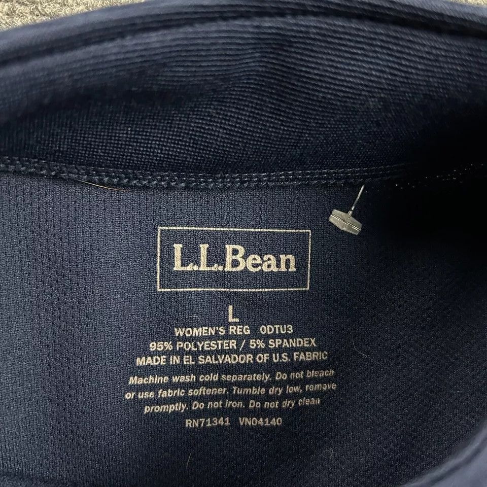 L.L. Bean LL Bean Active Jacket Womens Large Regular Full Zip Size L / US 10 / IT 46 - 3 Thumbnail