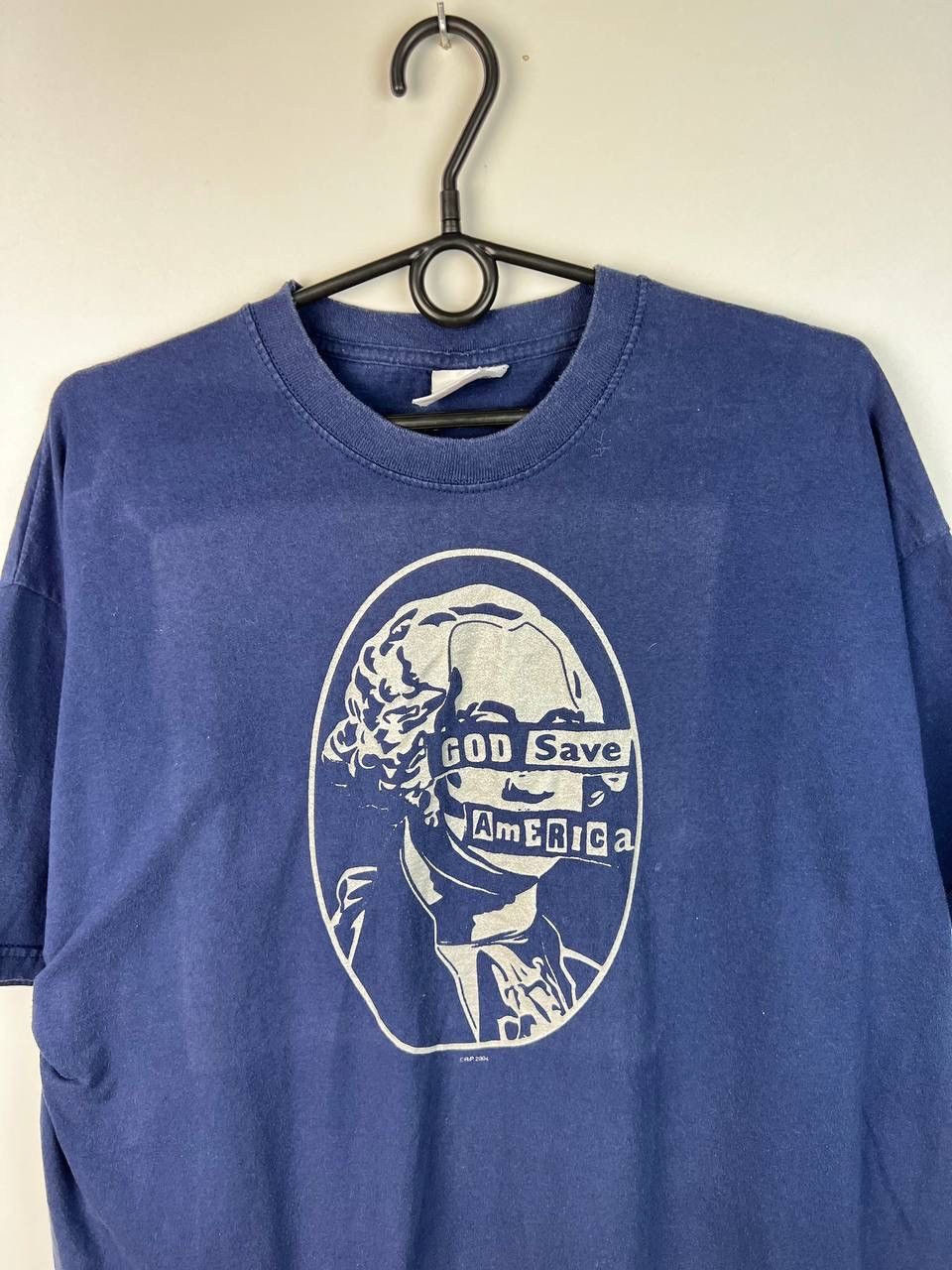 Vintage God Save America 2004 crazy vintage t-shirts size XL Size US XL / EU 56 / 4 - 3 Thumbnail
