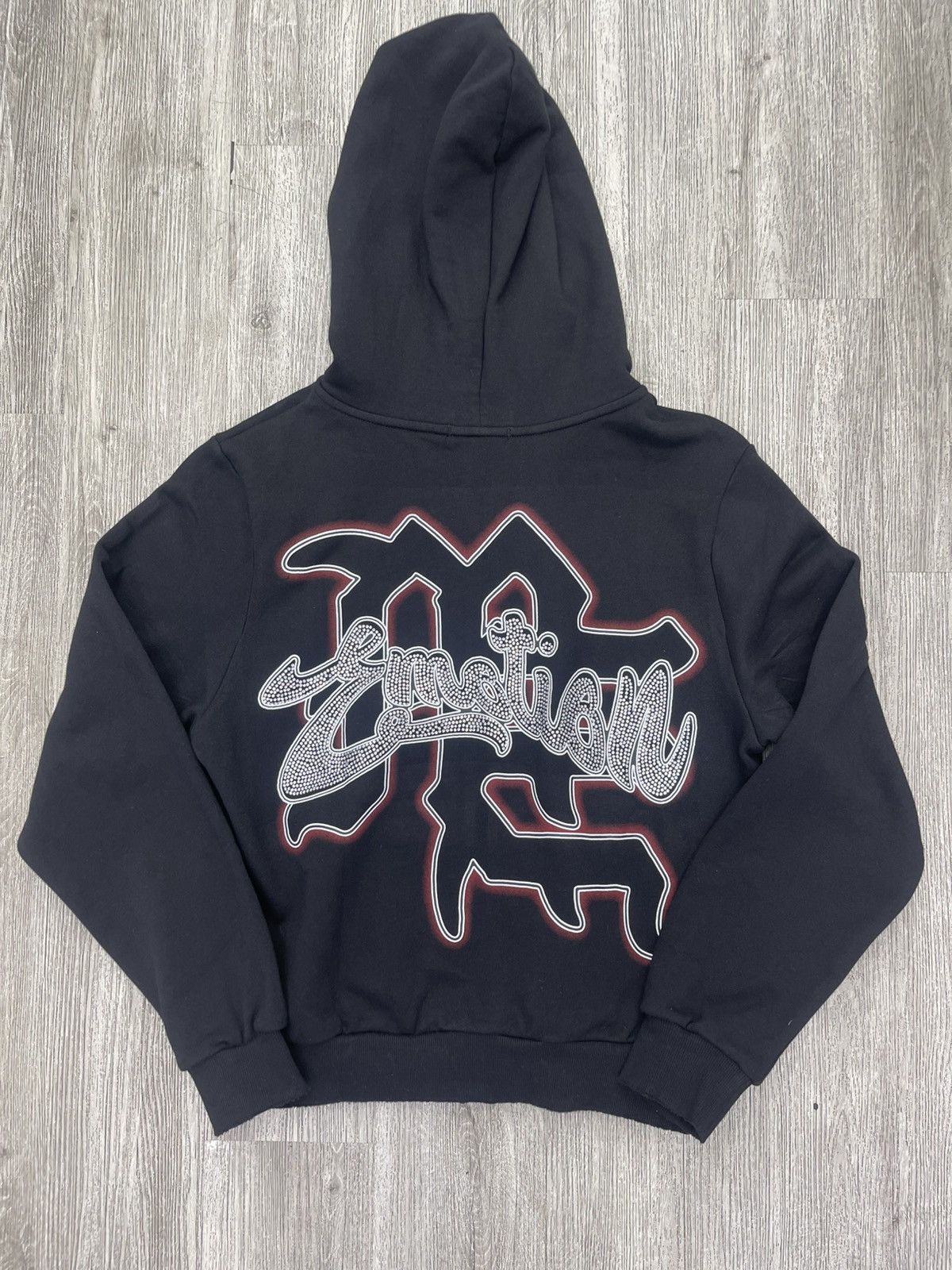 Other Mixed Emotions Angel zip up hoodie black/red Size US S / EU 44-46 / 1 - 2 Thumbnail
