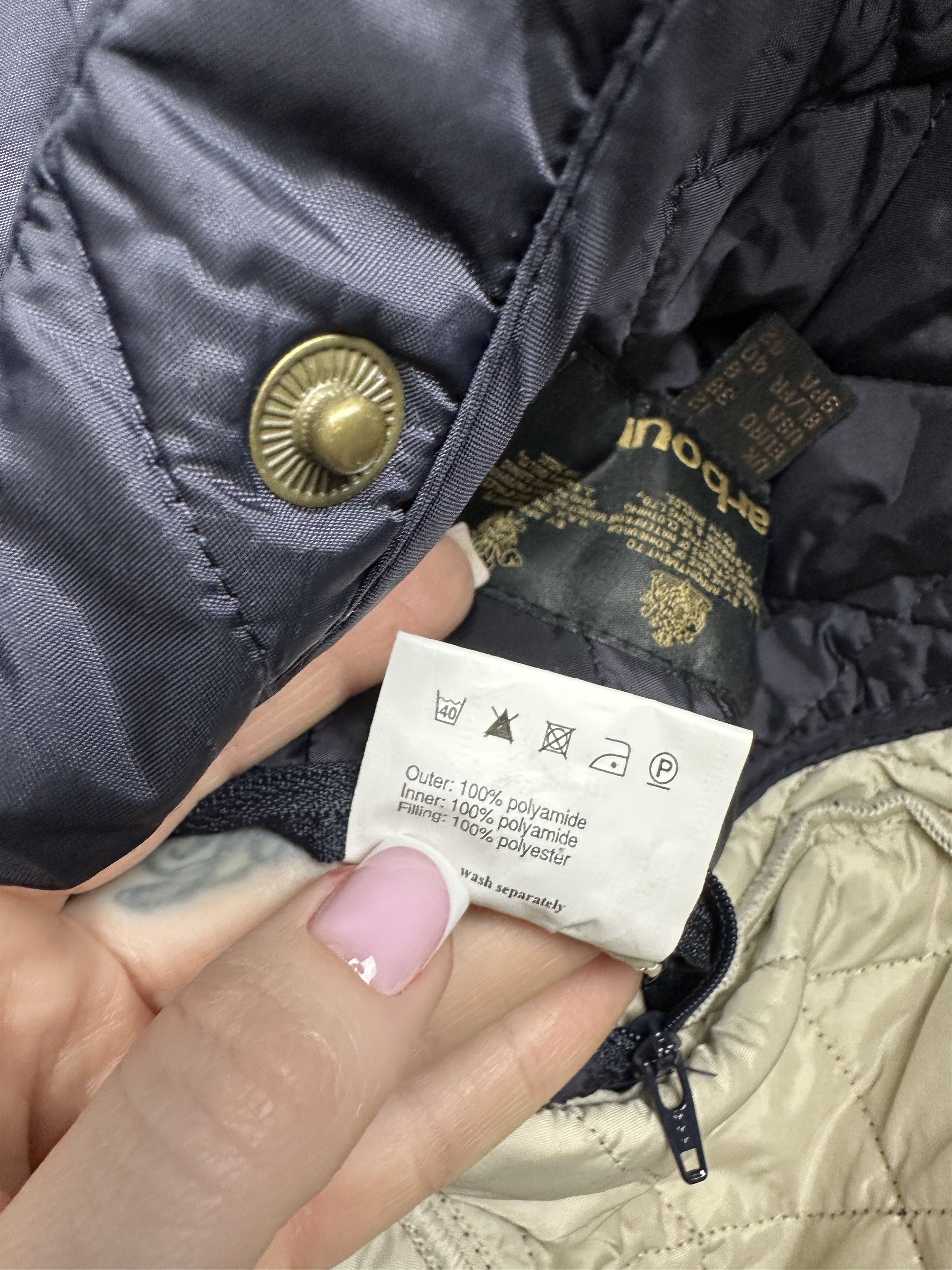 Barbour Barbour Summer Liddesdale Womens Quilted Jacket Size M / US 6-8 / IT 42-44 - 6 Thumbnail