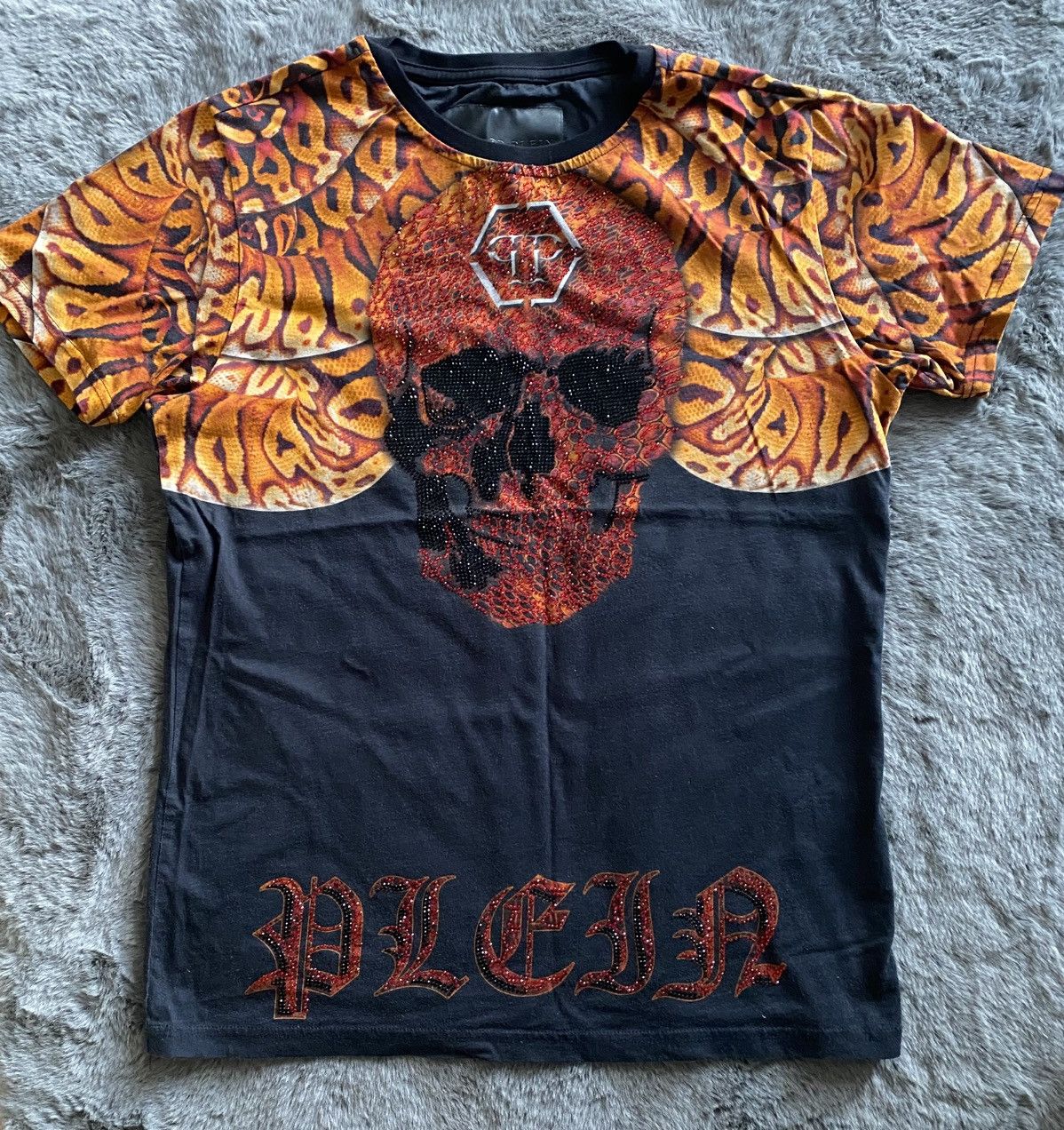 Philipp Plein Philipp Plein Skull Crystal T-Shirt Size US M / EU 48-50 / 2 - 4 Thumbnail