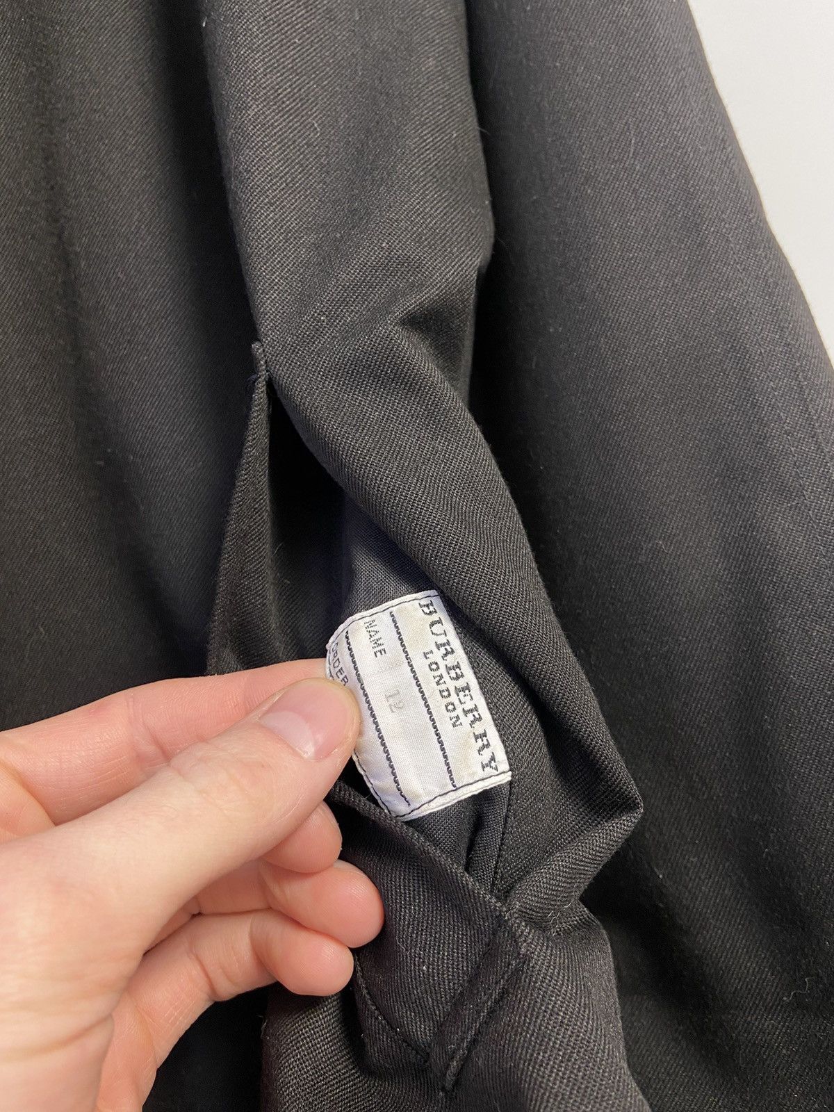 Burberry Burberry Vintage Black Style Coat Jacket Size M / US 6-8 / IT 42-44 - 14 Thumbnail