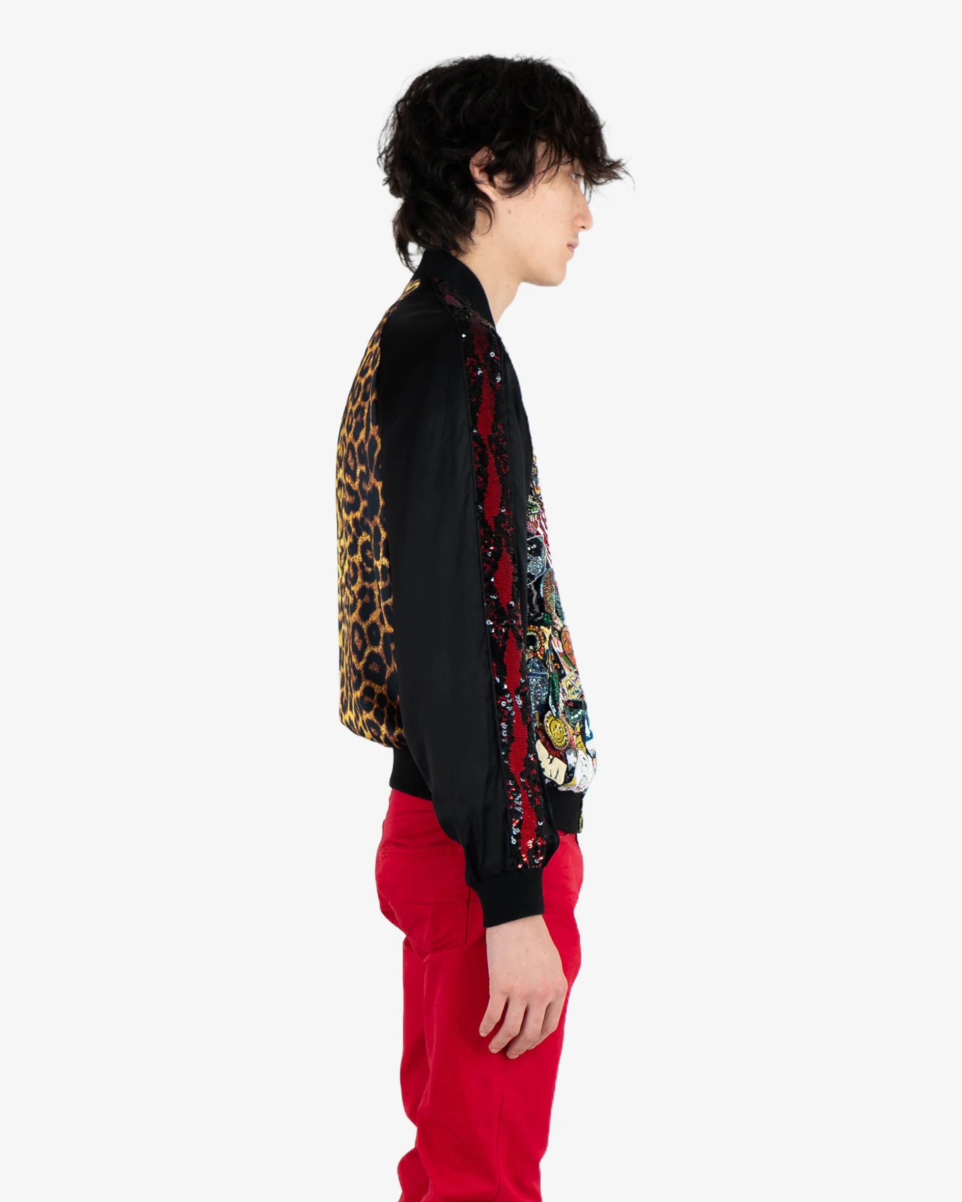 Saint Laurent Paris Sequin & Beads Souvenir Jacket (SS16) Size US M / EU 48-50 / 2 - 7 Thumbnail