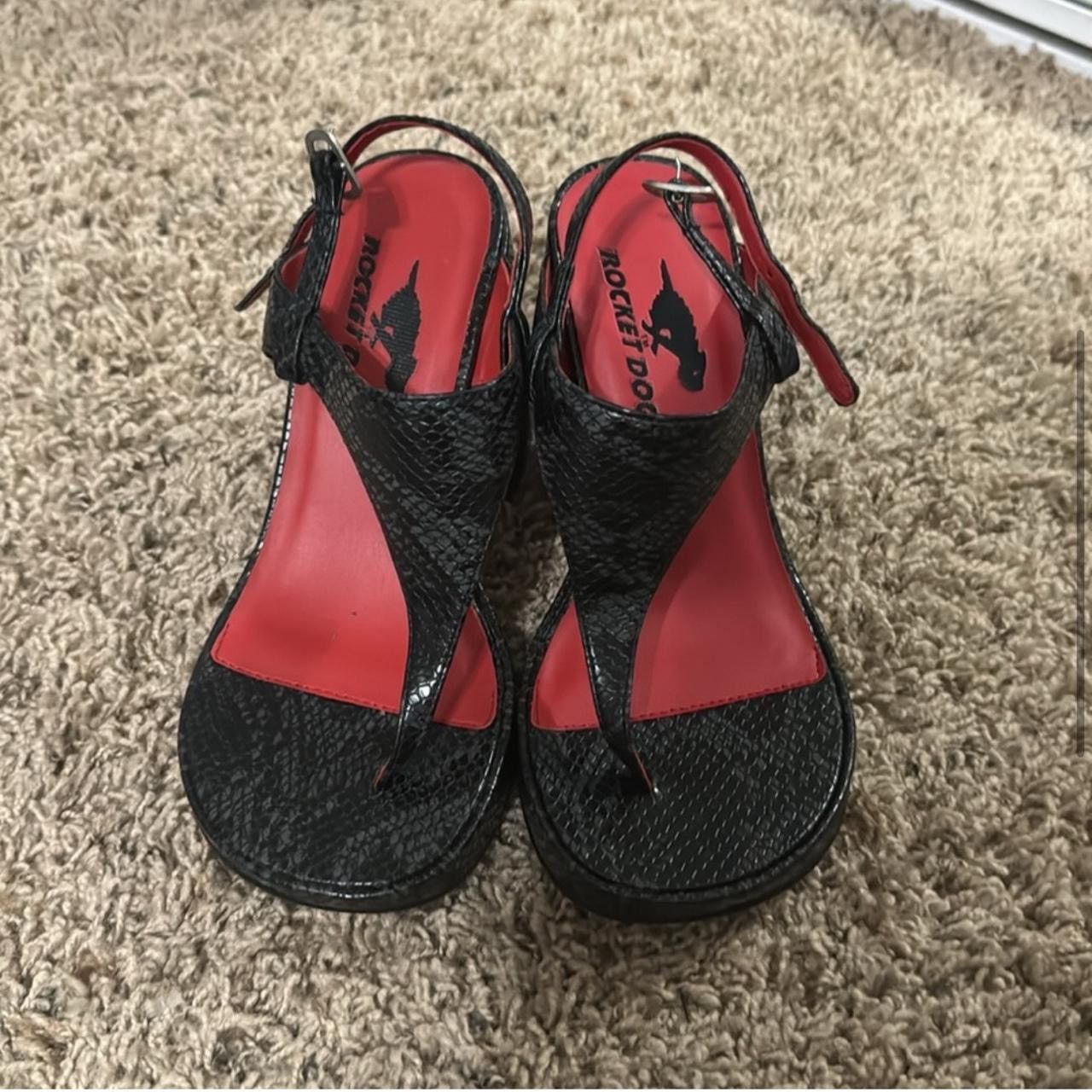 Vintage Vintage Y2K Rocket Dog Chunky Heels Size US 7 / IT 37 - 2 Thumbnail