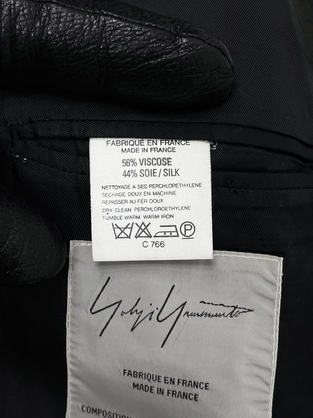 Yohji Yamamoto Vintage Yohji Yamamoto Archive Silk Blend Blazer – Size M Size M / US 6-8 / IT 42-44 - 19 Thumbnail