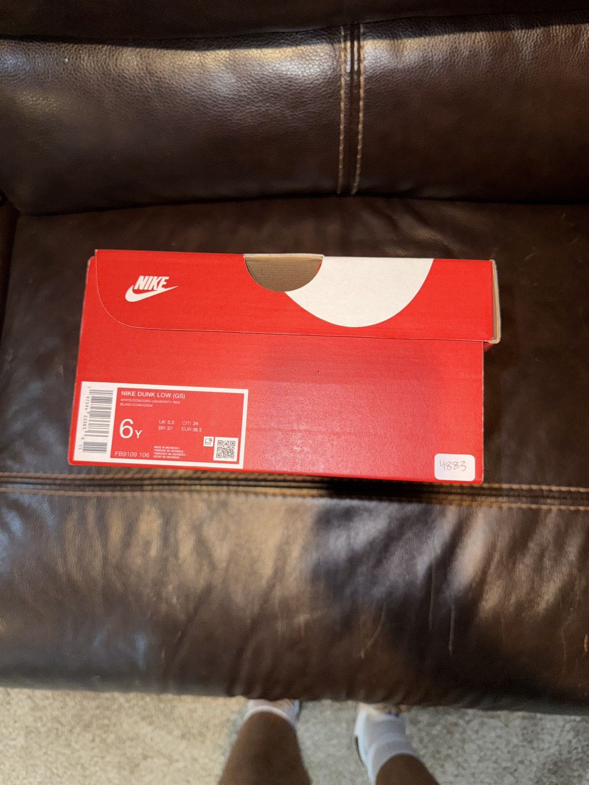 Nike Nike Dunk Low Concord (GS) FB9109-106 size 6Y Brand New Size US 6 / EU 39 - 8 Thumbnail