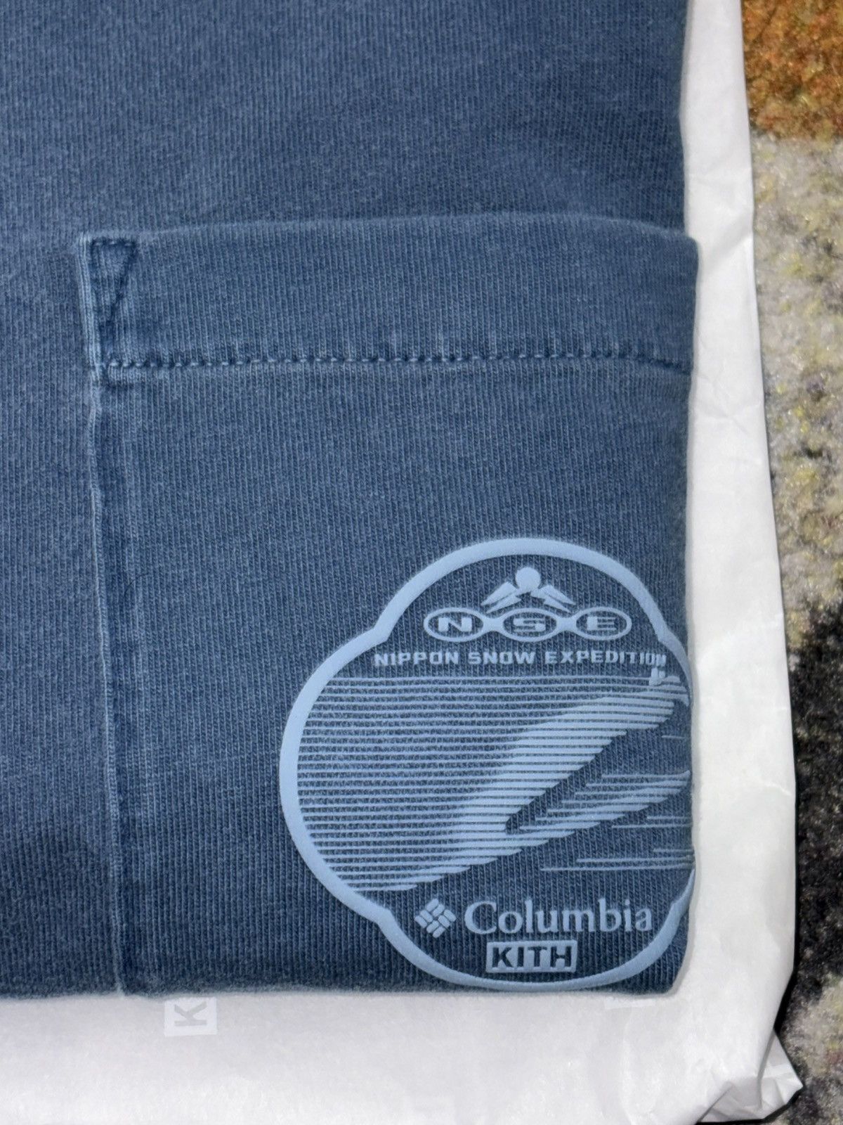 Columbia × Kith Kith x Columbia Boarder Vintage Pocket Tee Size US L / EU 52-54 / 3 - 3 Thumbnail