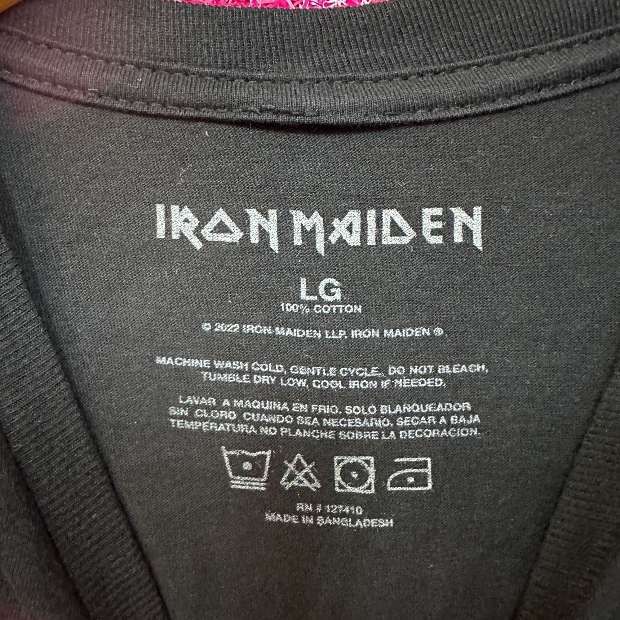 Iron Maiden Iron Maiden Senjutsu Shogun Rock Tshirt size Large Size US L / EU 52-54 / 3 - 4 Thumbnail