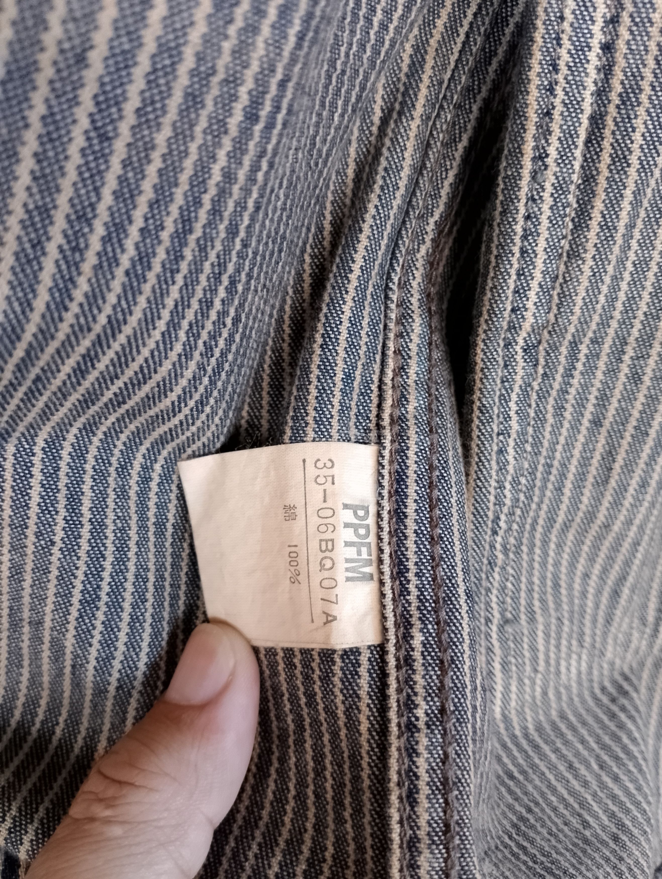 PPFM Vintage PPFM Hickory Stripes Worker Jacket Size US M / EU 48-50 / 2 - 21 Thumbnail