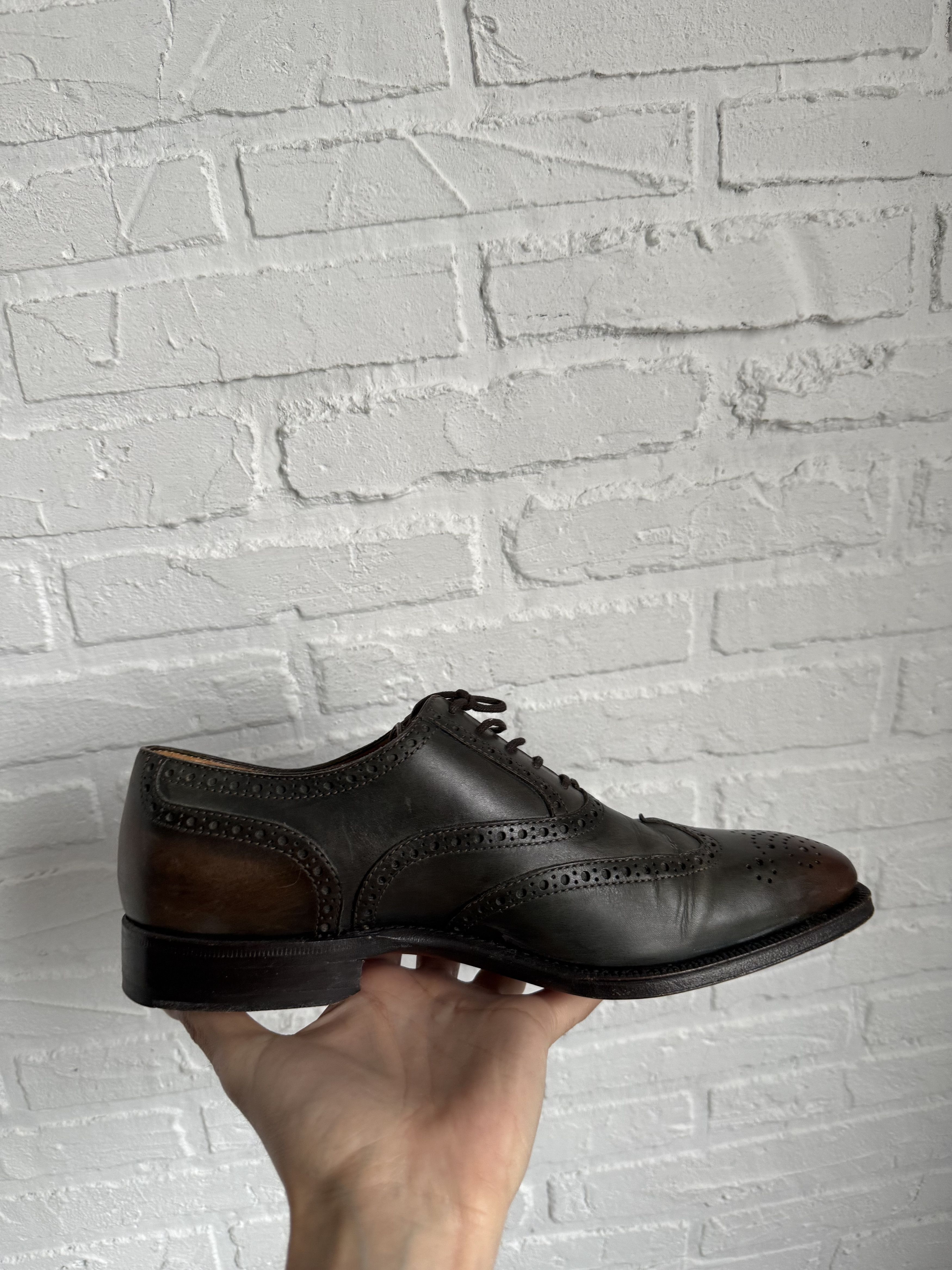 Sutor Mantellassi Sutor Mantellassi Italian Hand Made Leather Oxford Brogue Size US 8.5 / EU 41-42 - 4 Thumbnail