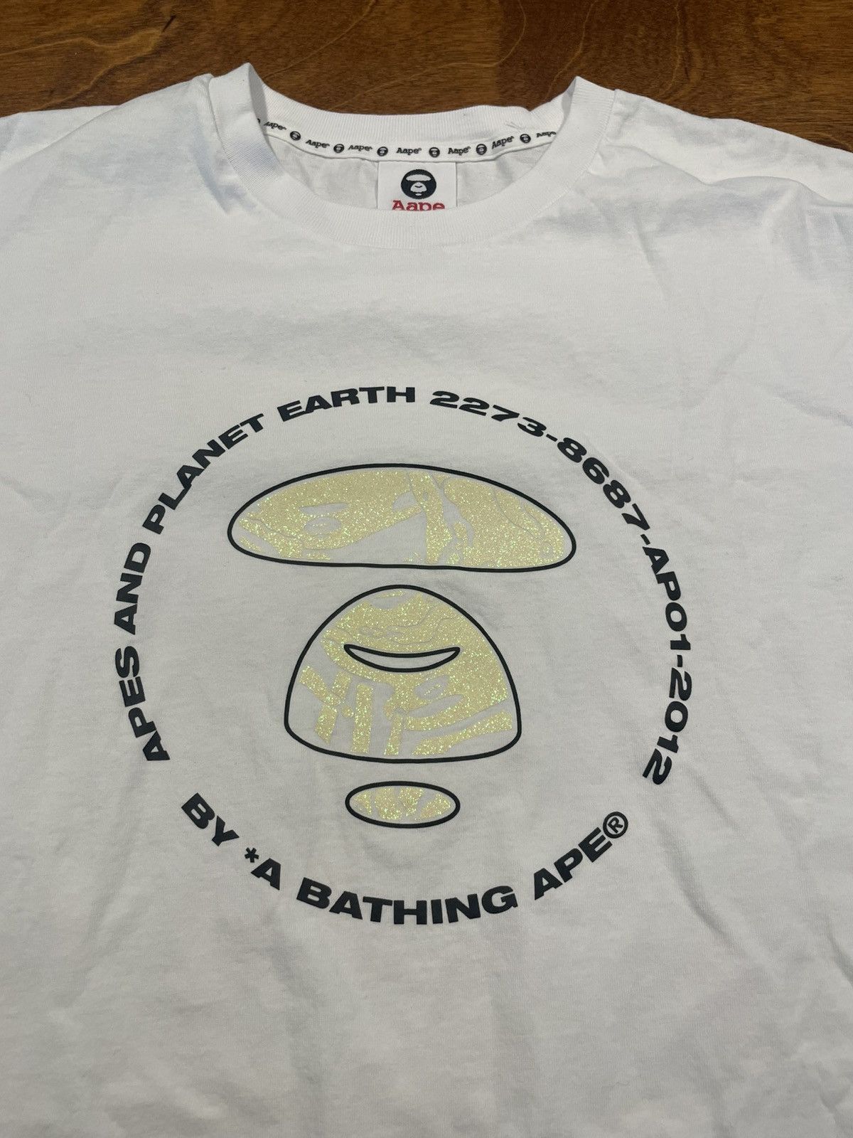 Aape Aape head tee Size US M / EU 48-50 / 2 - 1 Thumbnail