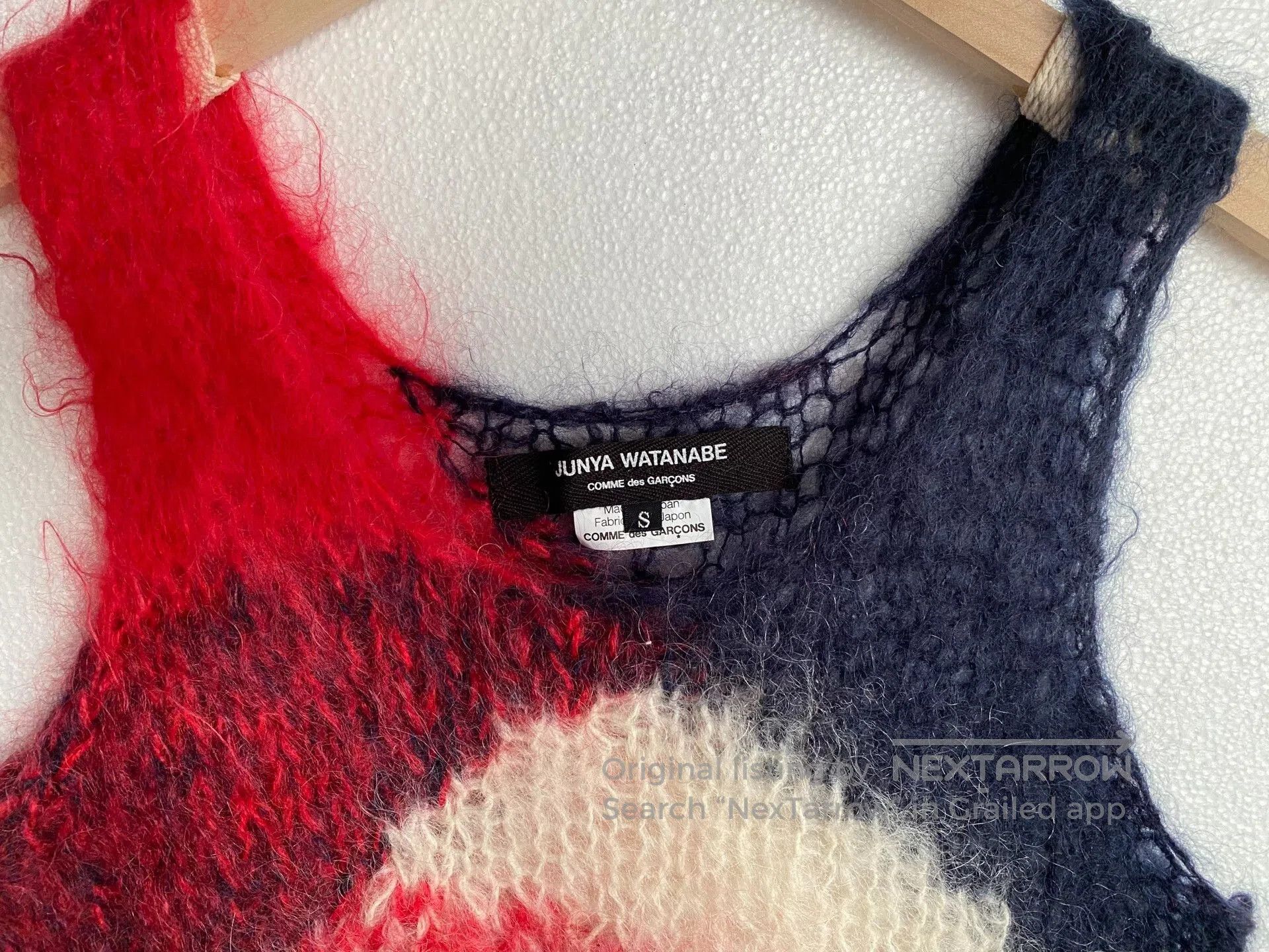 Junya Watanabe junya watanabe punk knit sleeveless vest. Size US S / EU 44-46 / 1 - 4 Thumbnail