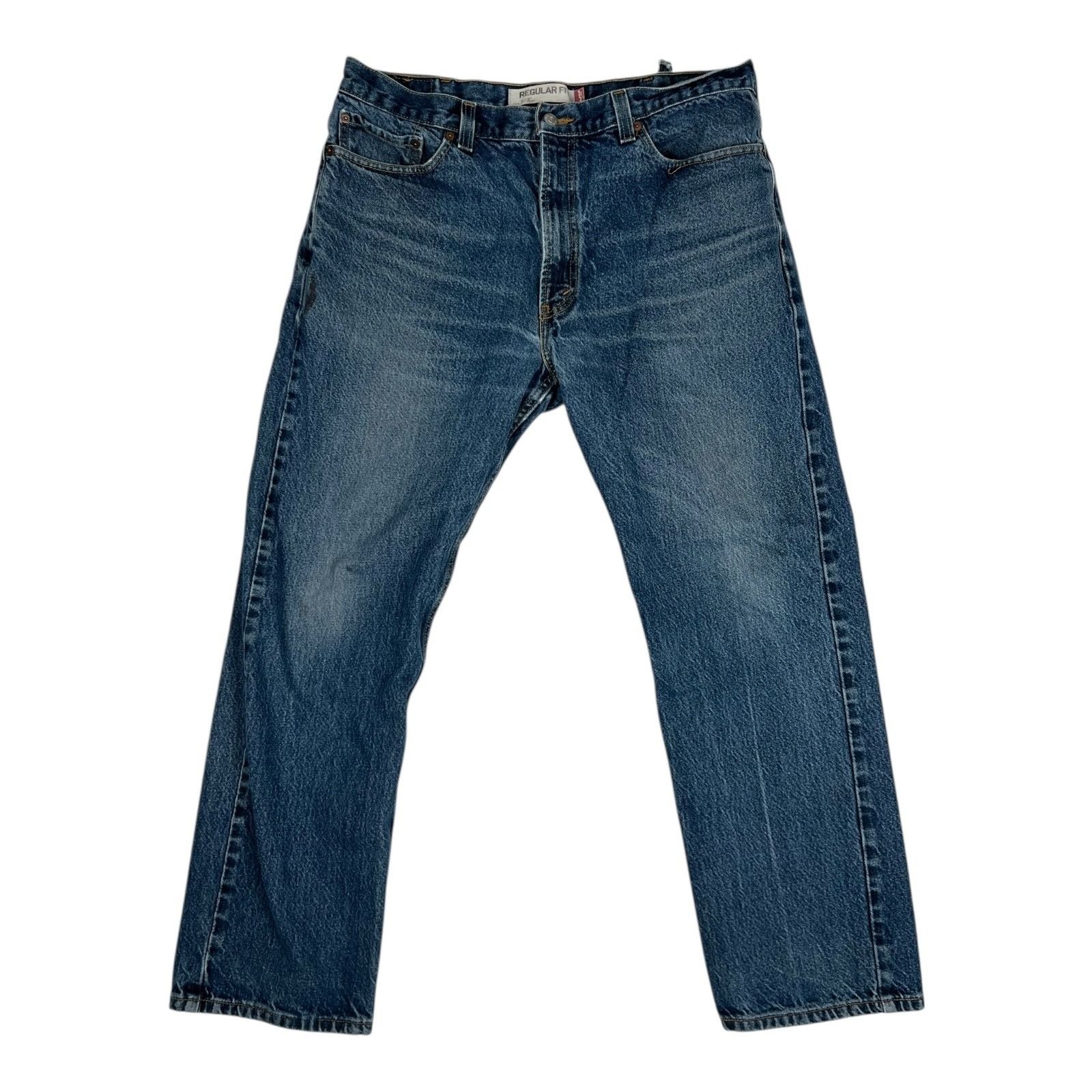 Levi's Vintage Levi’s 505 Blue Denim Jeans Size 36x30 Made in Mexic Size US 36 / EU 52 - 1 Thumbnail