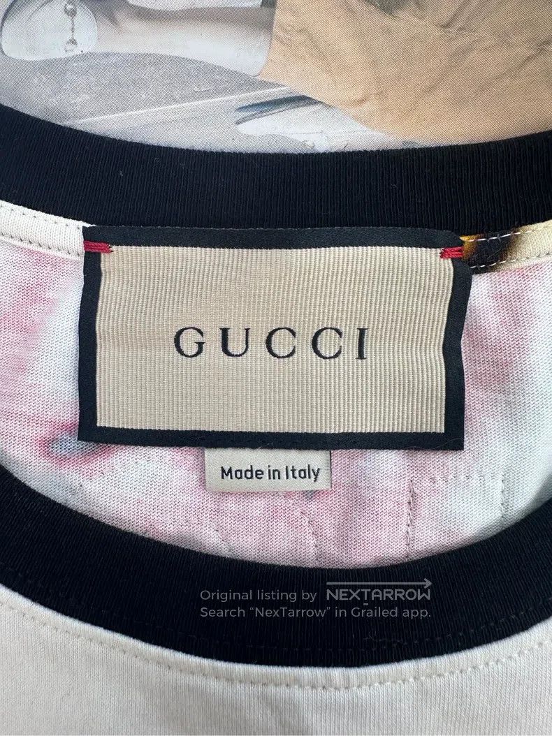 Gucci Gucci SS23 full print double G rabbit embroidery round-nec Size M / US 6-8 / IT 42-44 - 8 Thumbnail