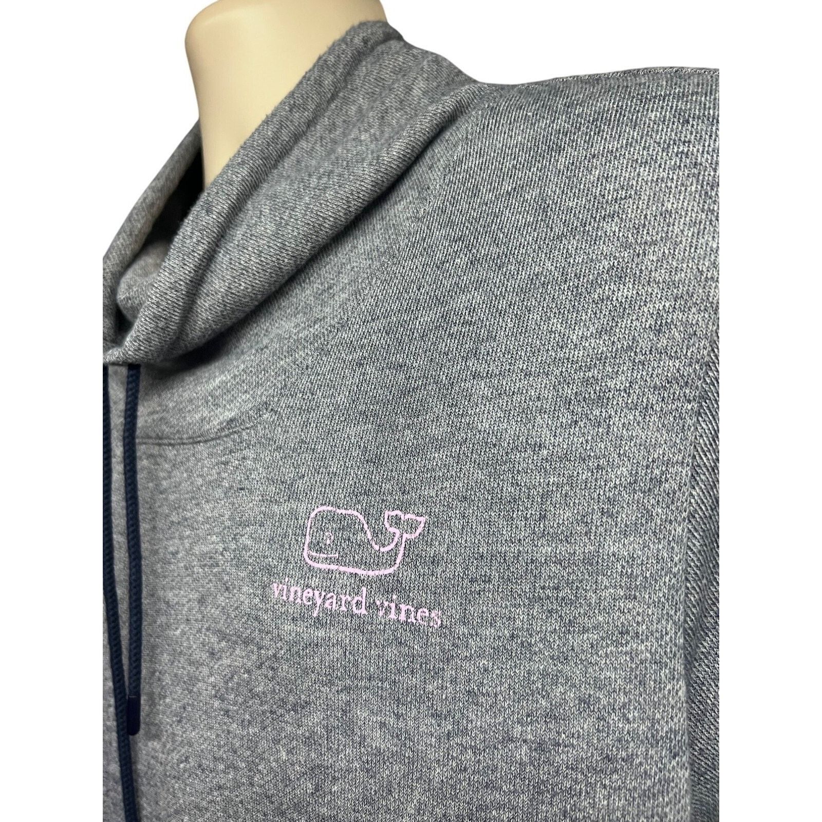 Vineyard Vines Vineyard Vines Gray Pullover Shirt Large Pockets Funnel Neck Size L / US 10 / IT 46 - 6 Thumbnail
