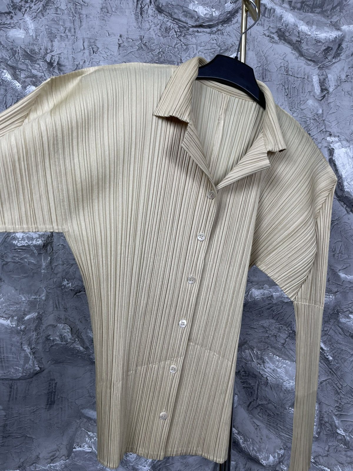 Pleats Please Issey Miyake Pleatse Please Archive Issey Miyake Pleated Buttons Shirt Size S / US 4 / IT 40 - 7 Thumbnail