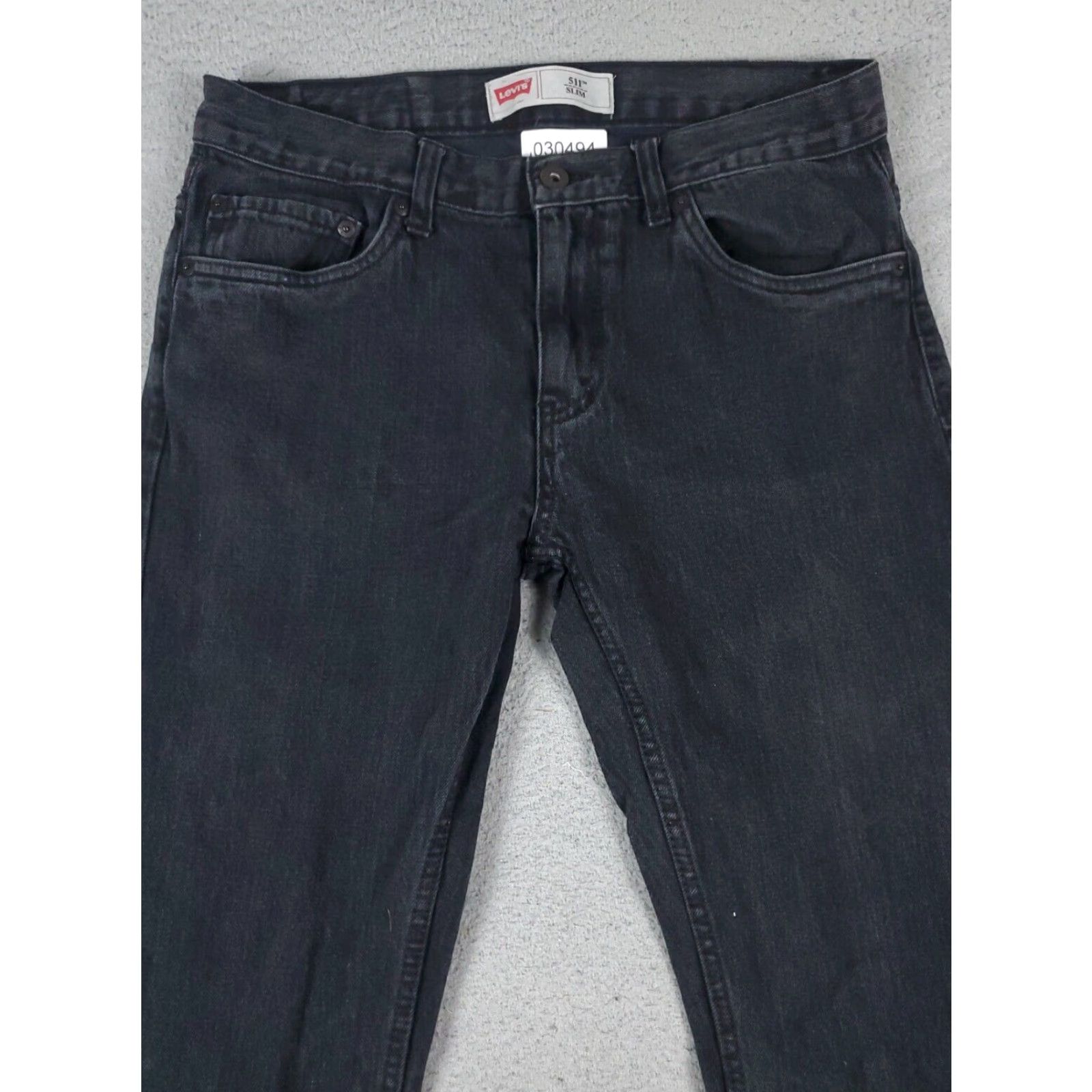 Levi's Levis Mens Gray 511 Skinny Straight Leg Denim Pants Size 30x30 Size US 30 / EU 46 - 2 Thumbnail