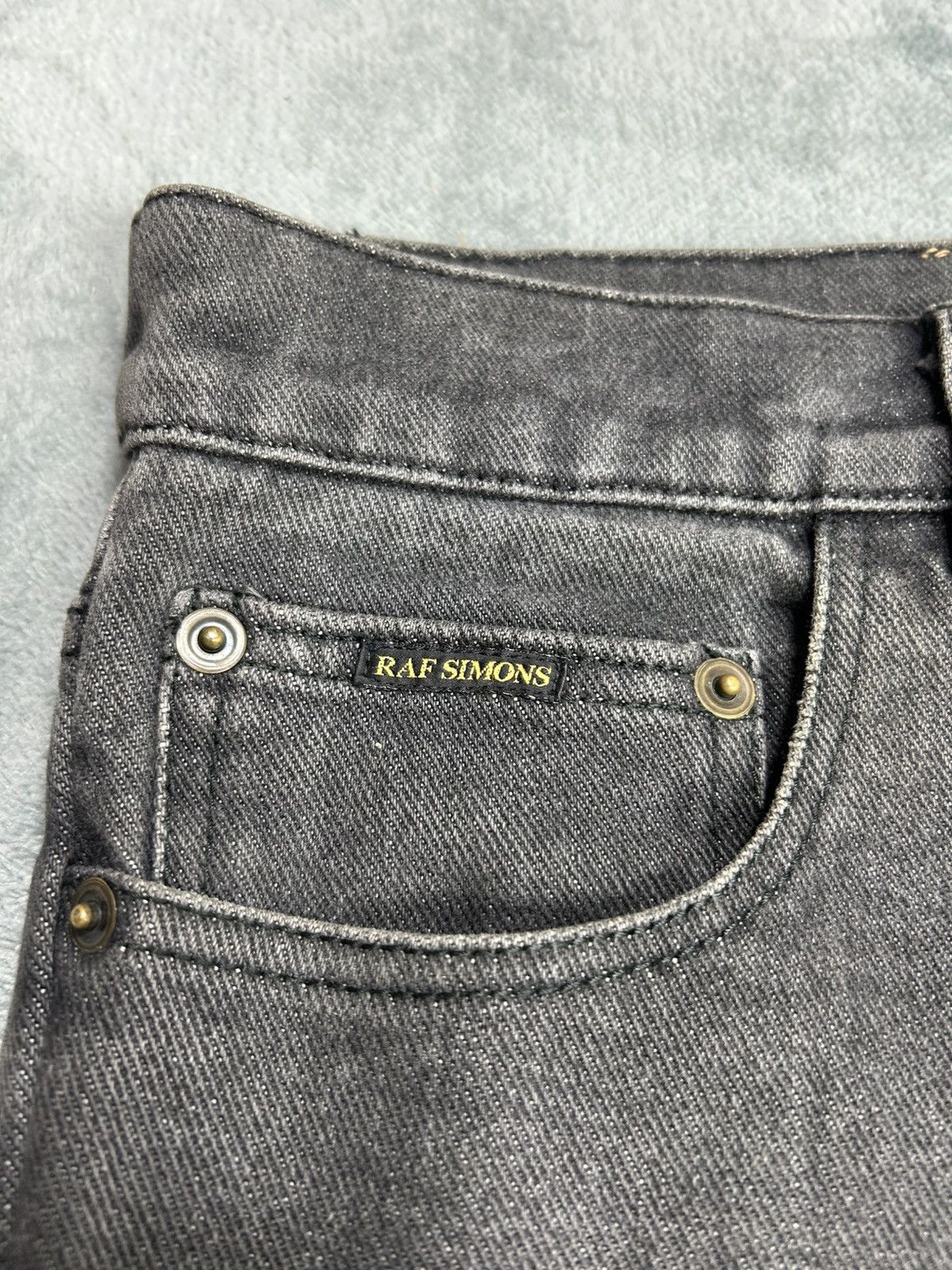Raf Simons Vintage Raf Simons Autumn Winter 2003-2004 Jeans Size US 34 / EU 50 - 6 Thumbnail