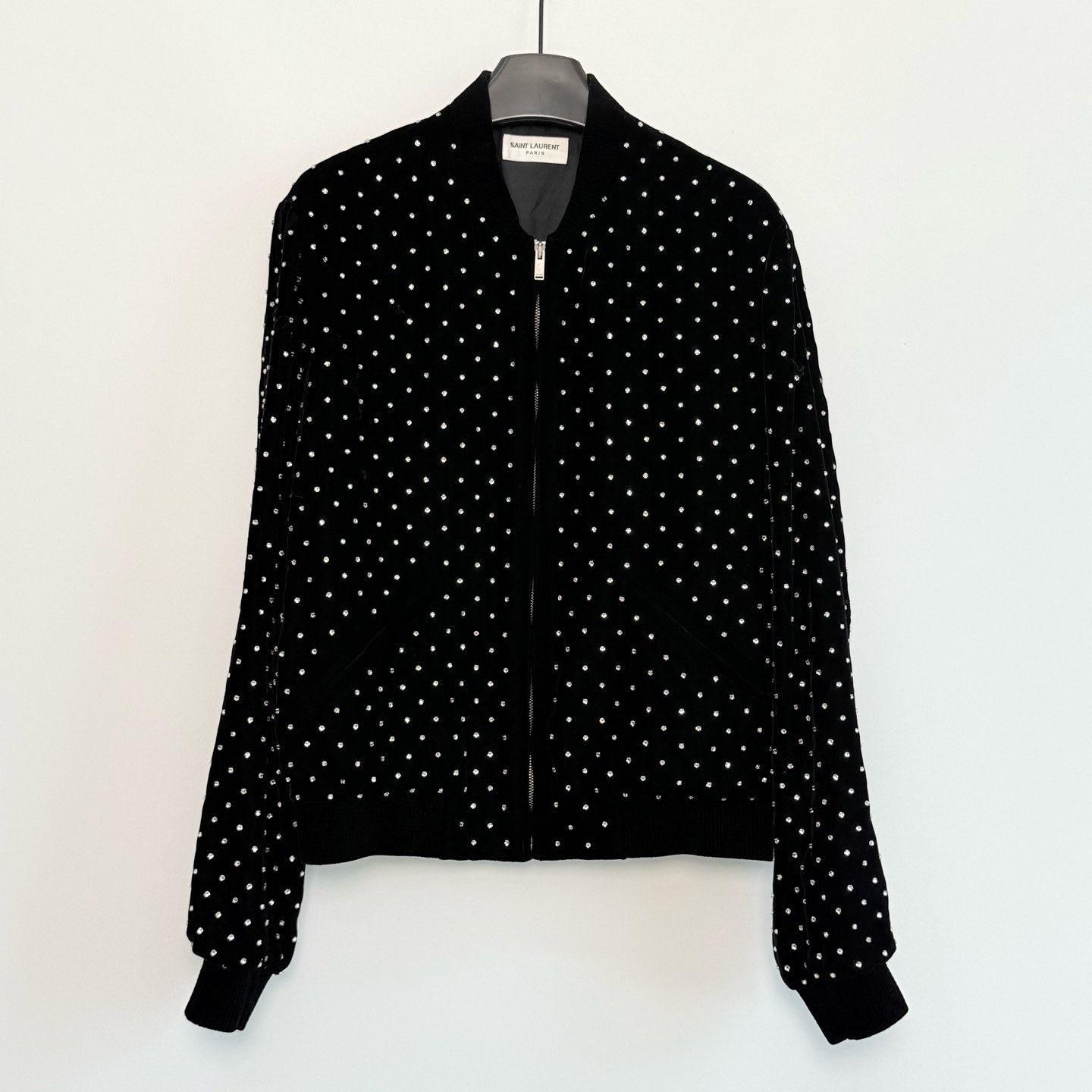 Saint Laurent Paris Saint Laurent 18SS Runway Velvet Jacket Size US S / EU 44-46 / 1 - 1 Thumbnail
