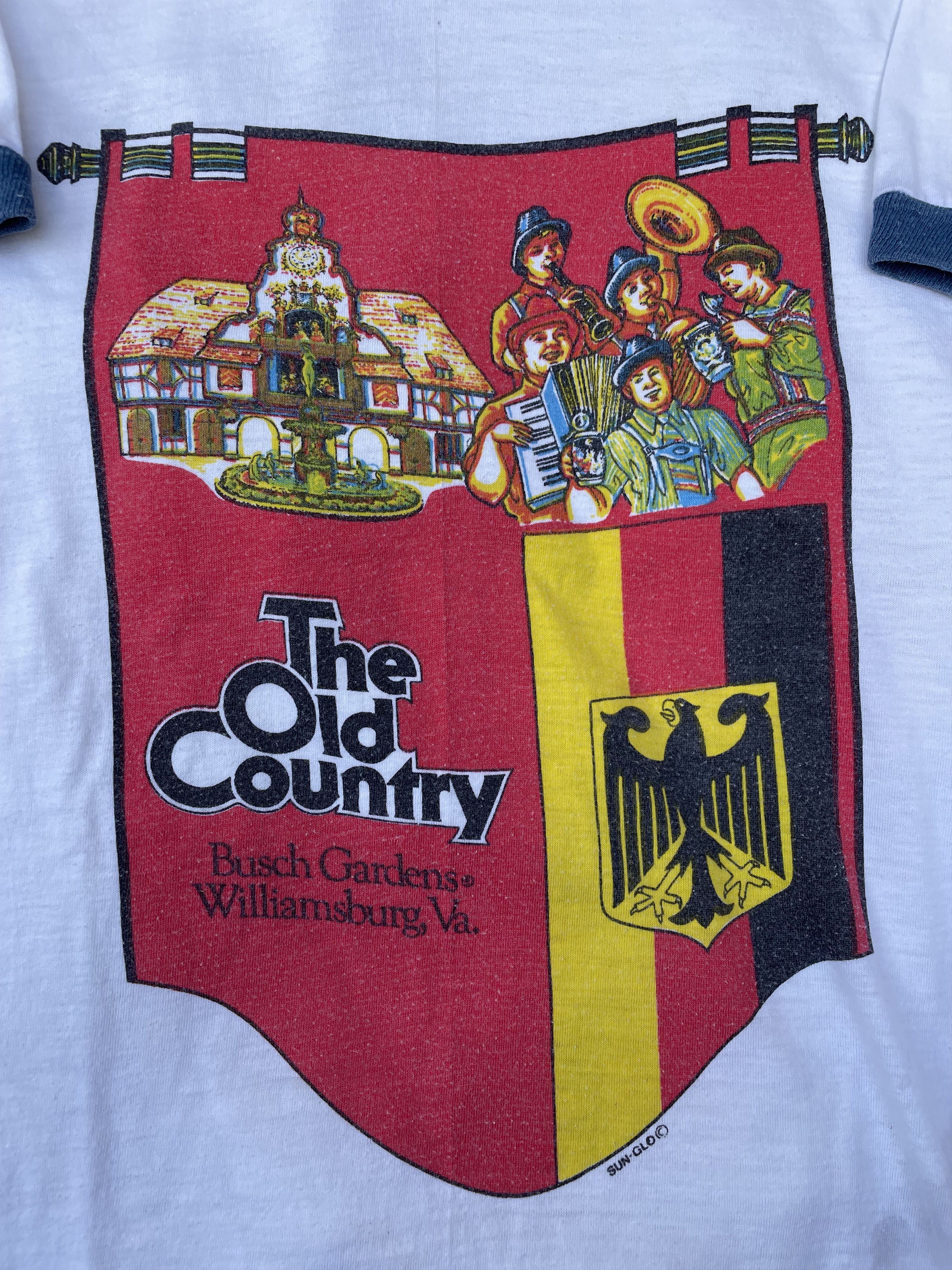 Vintage Vintage 70s The Old Country Ringer Shirt Size US S / EU 44-46 / 1 - 4 Thumbnail