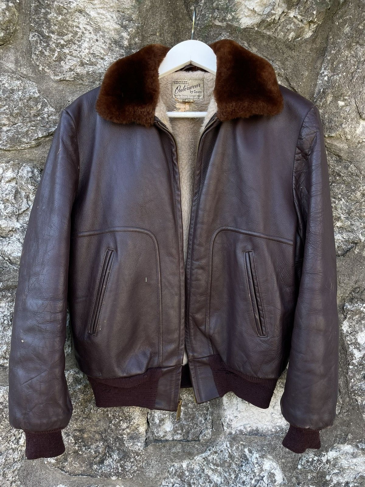 60s】HERCULES SUEDE JACKET vintage sears Sears × Vintage Vintage