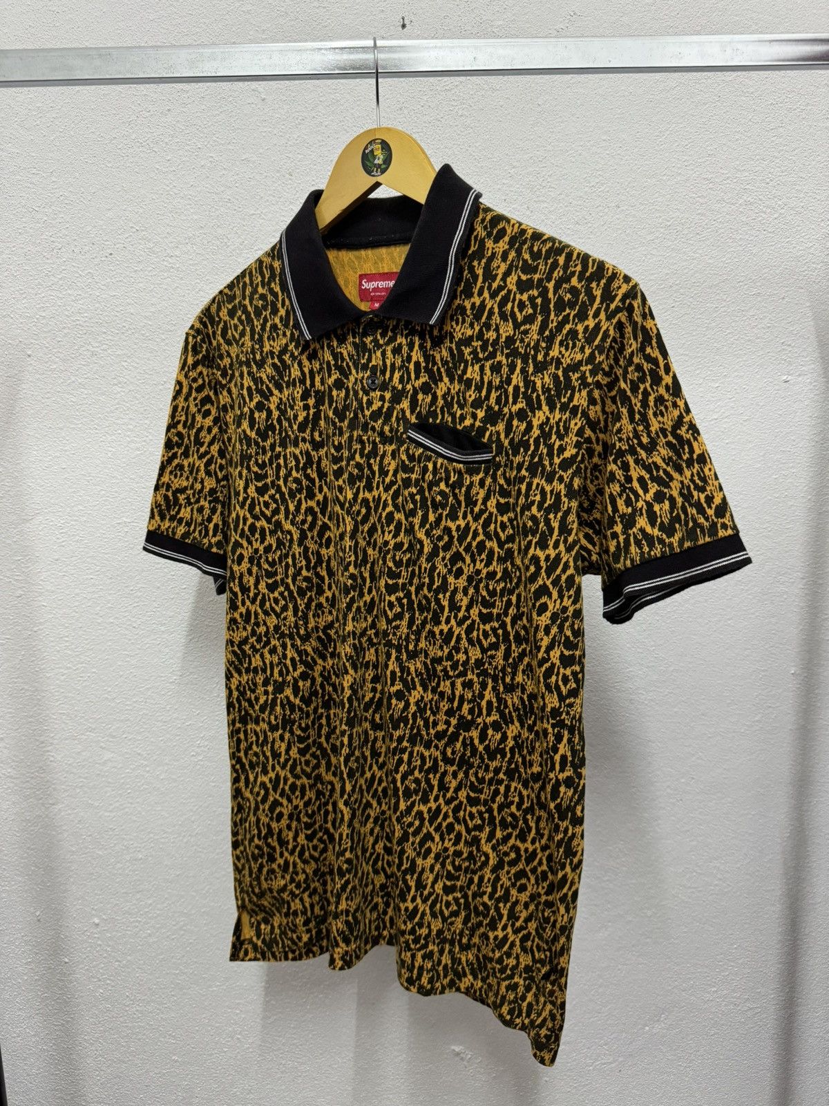 トップス Supreme Leopard Polo Supreme - Leopard Polo - UG.SHAFT