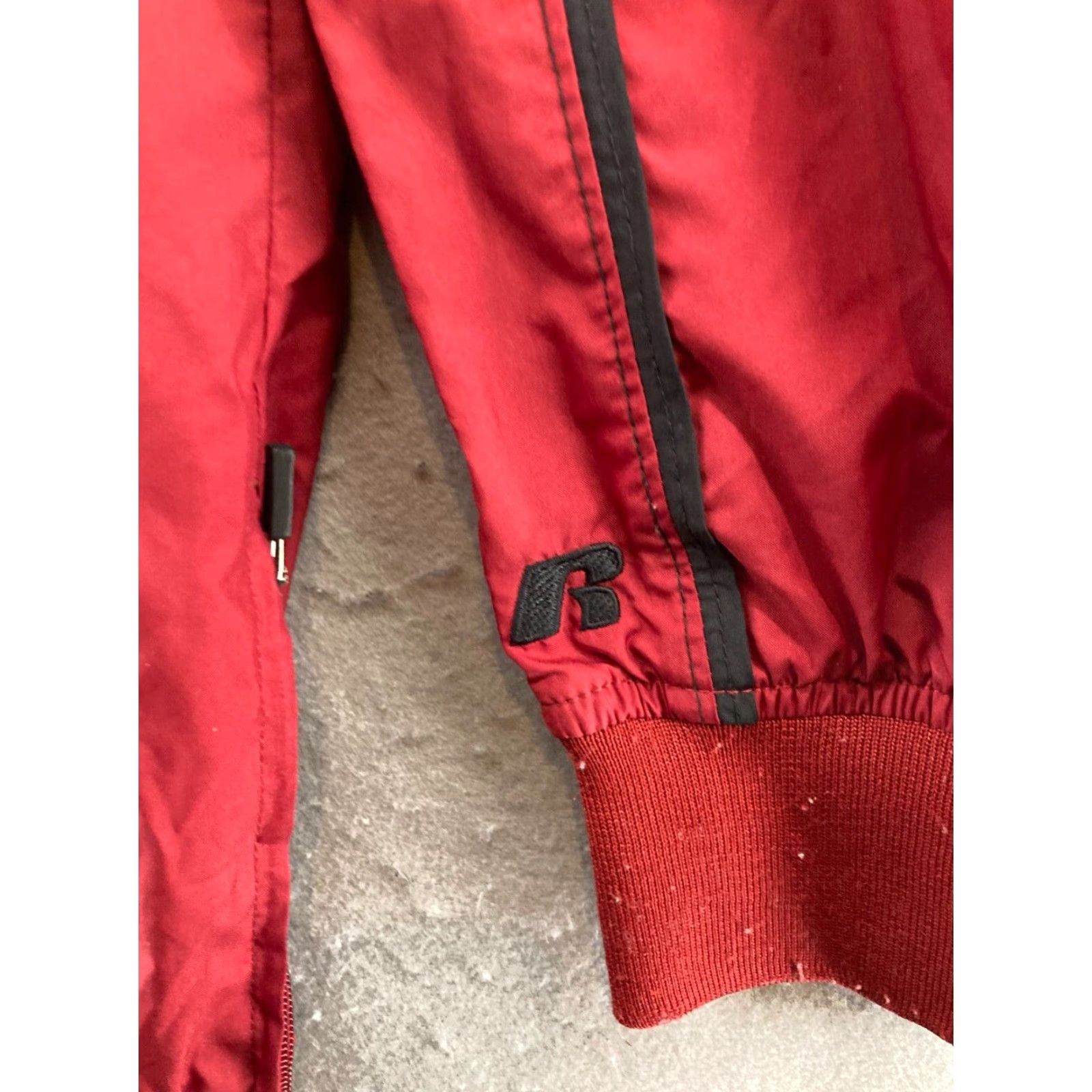 Russell Athletic VINTAGE Russell Athletic Mens Jacket Large Red SC Carolina Windbreaker Spellout Vintage Size US L / EU 52-54 / 3 - 6 Thumbnail