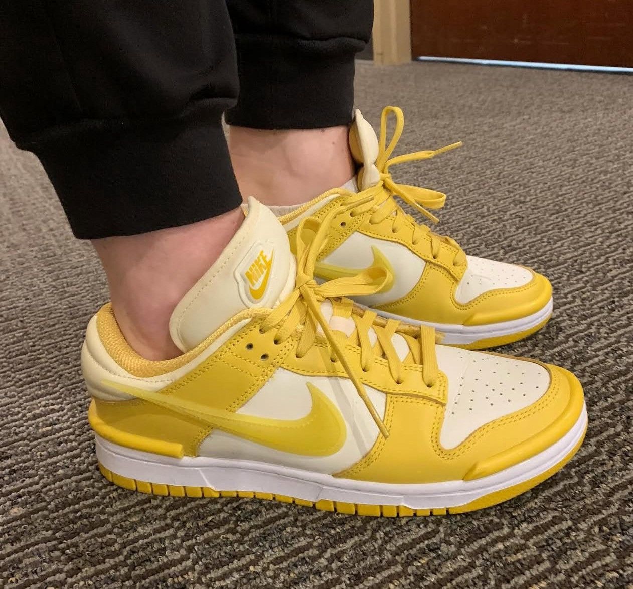 Nike Nike Dunk Low Twist Vivid Sulfur Size US 6 / IT 36 - 1 Thumbnail