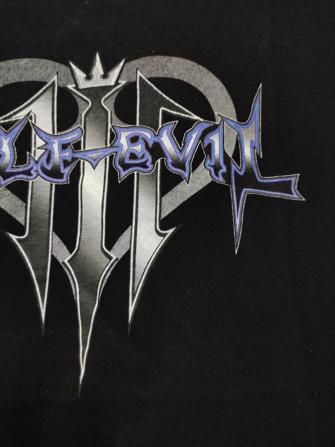 Half Evil Half Evil " K3YBlade Master " Rip Off Kingdom Hearts T-Shirt Size US XXL / EU 58 / 5 - 4 Thumbnail
