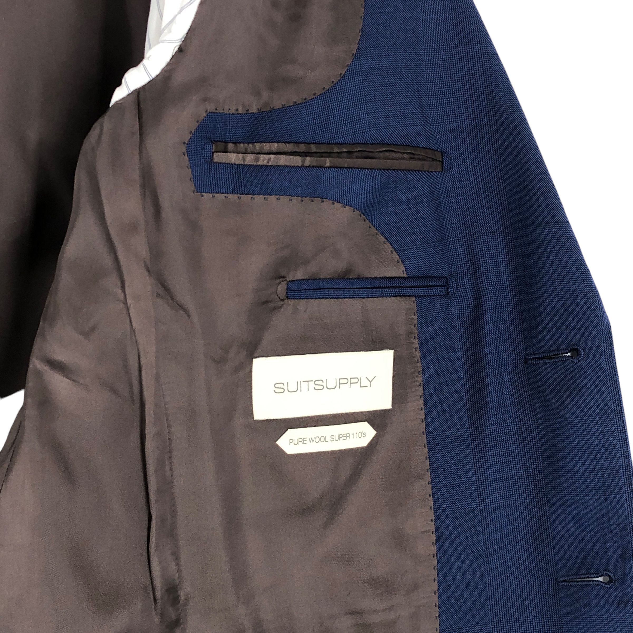 Suitsupply Lazio Single Breasted Wool Blazer Size EU:46; UK:34; US:36S Size 36S - 7 Thumbnail