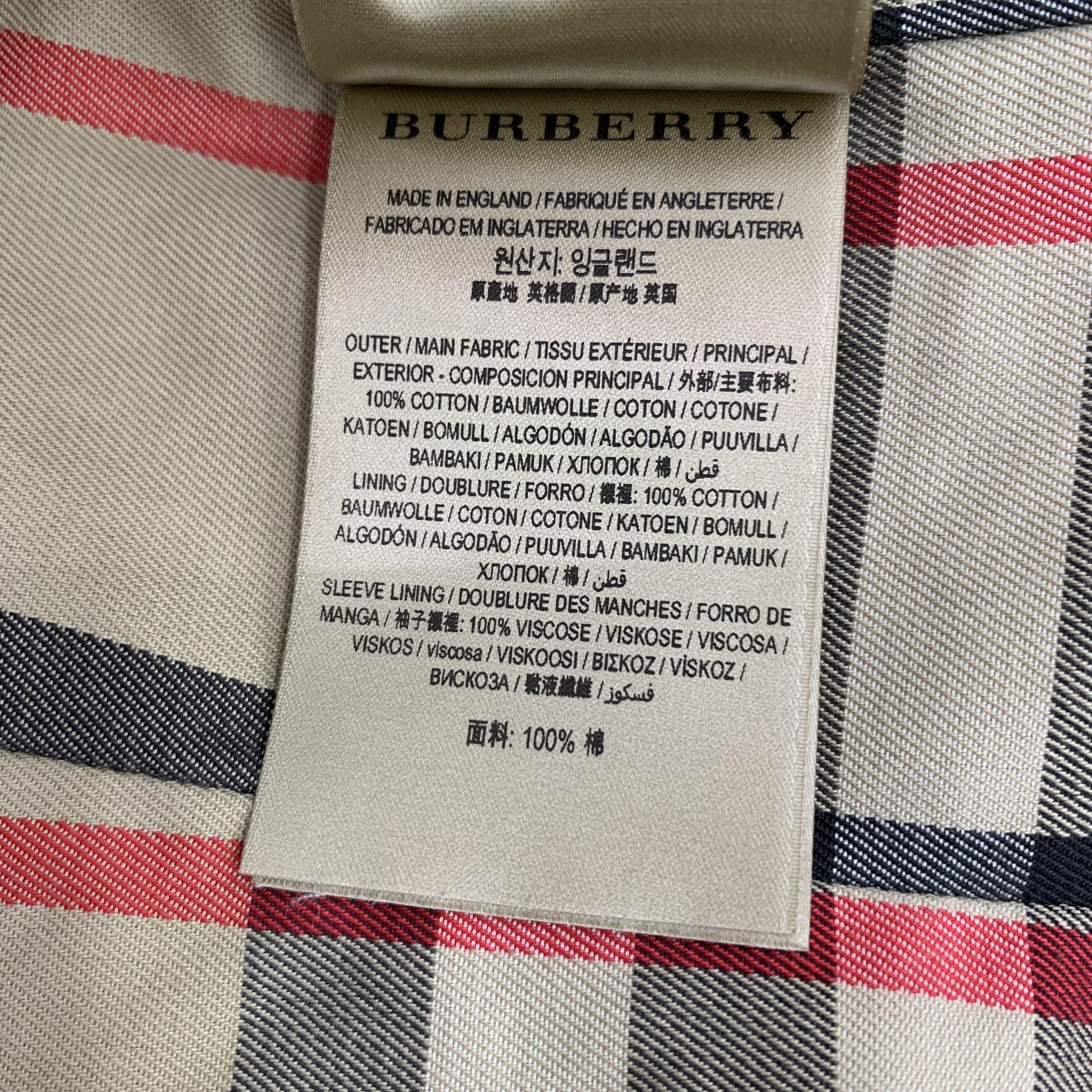 Burberry brown belted trench coat