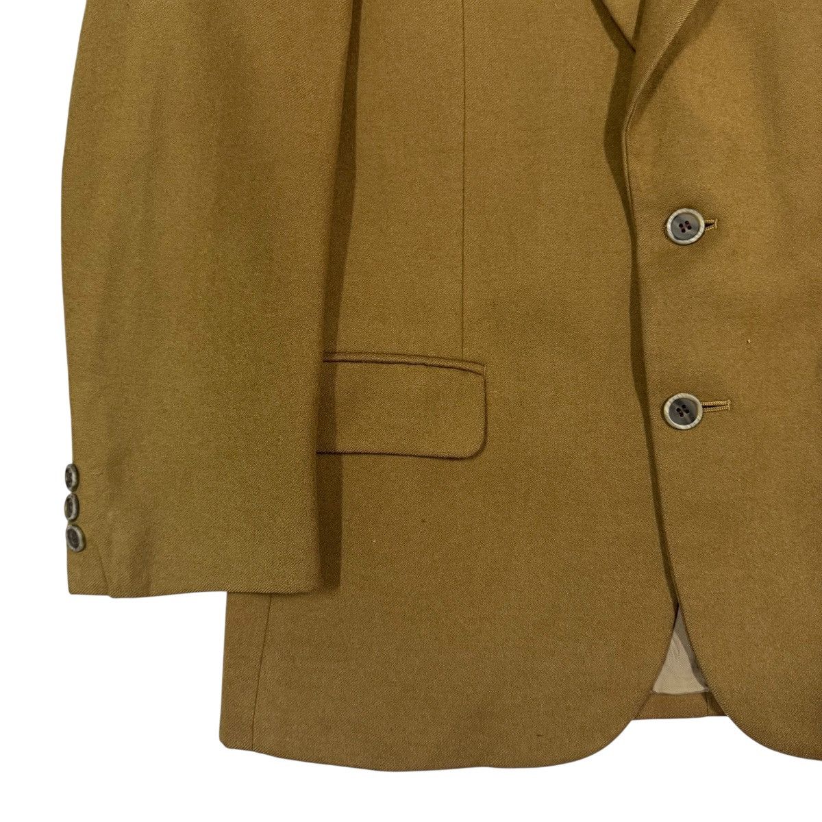 Paul Smith Vtg💥Paul Smith London Mustard Brown Mohair Casual Blazers Size 44R - 11 Thumbnail