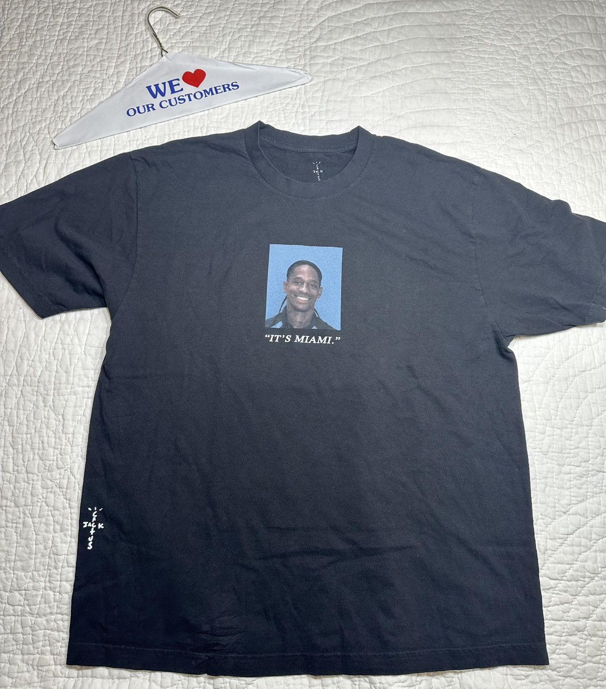 Travis Scott Travis Scott Mugshot Tee- Brand New XL Size US XL / EU 56 / 4 - 1 Thumbnail