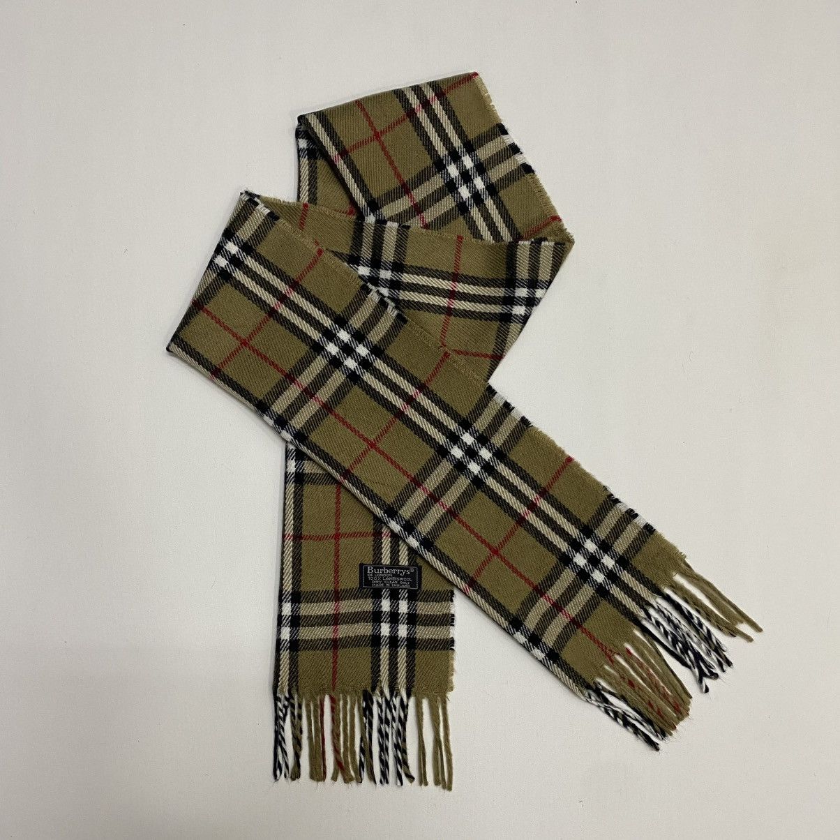 Burberry BURBERRYS SCARF MUFFLER BUR042 Size ONE SIZE - 2 Thumbnail