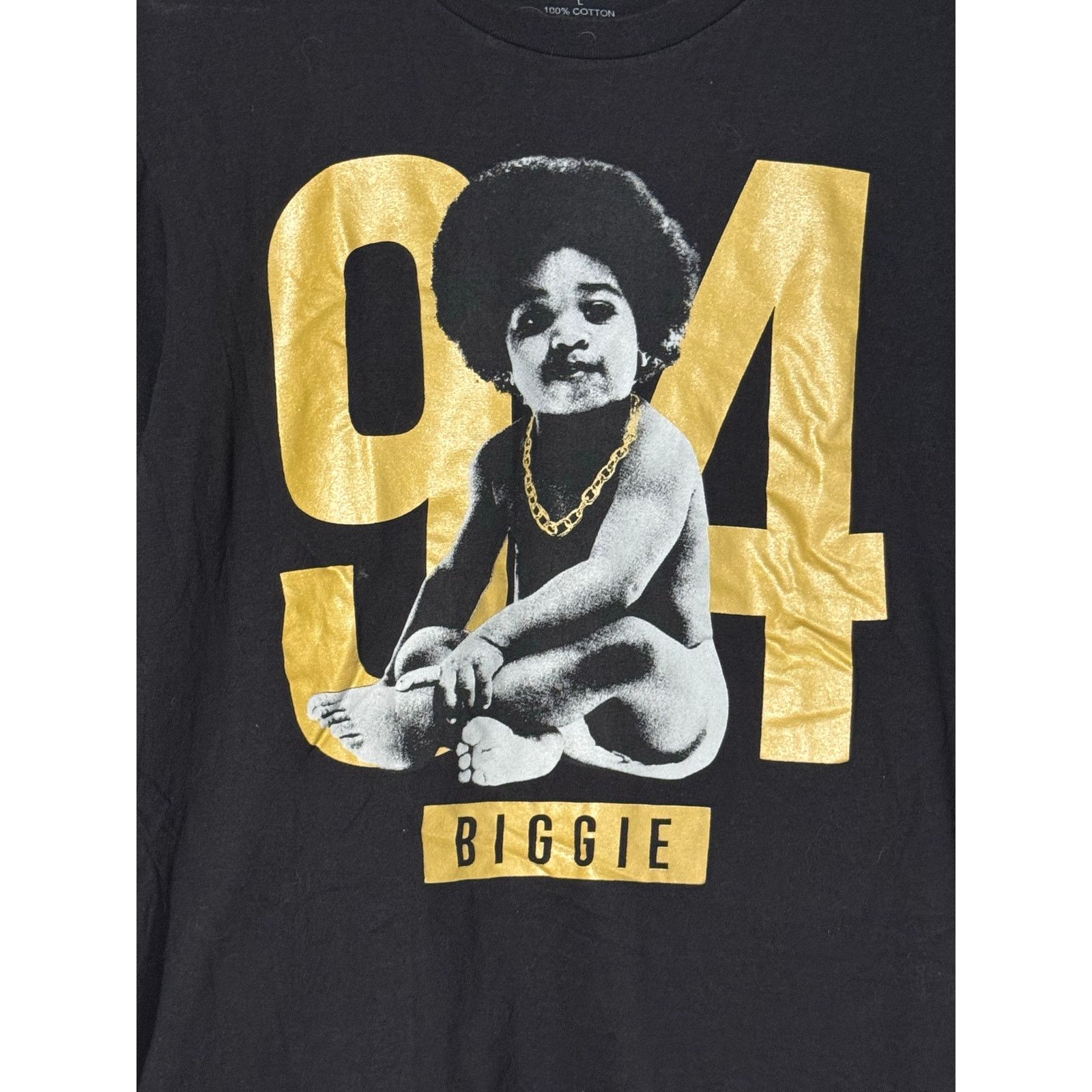 Other Notorious B.I.G. Big Poppa Ready To Die 1994 Graphic Large Size L / US 10 / IT 46 - 2 Thumbnail