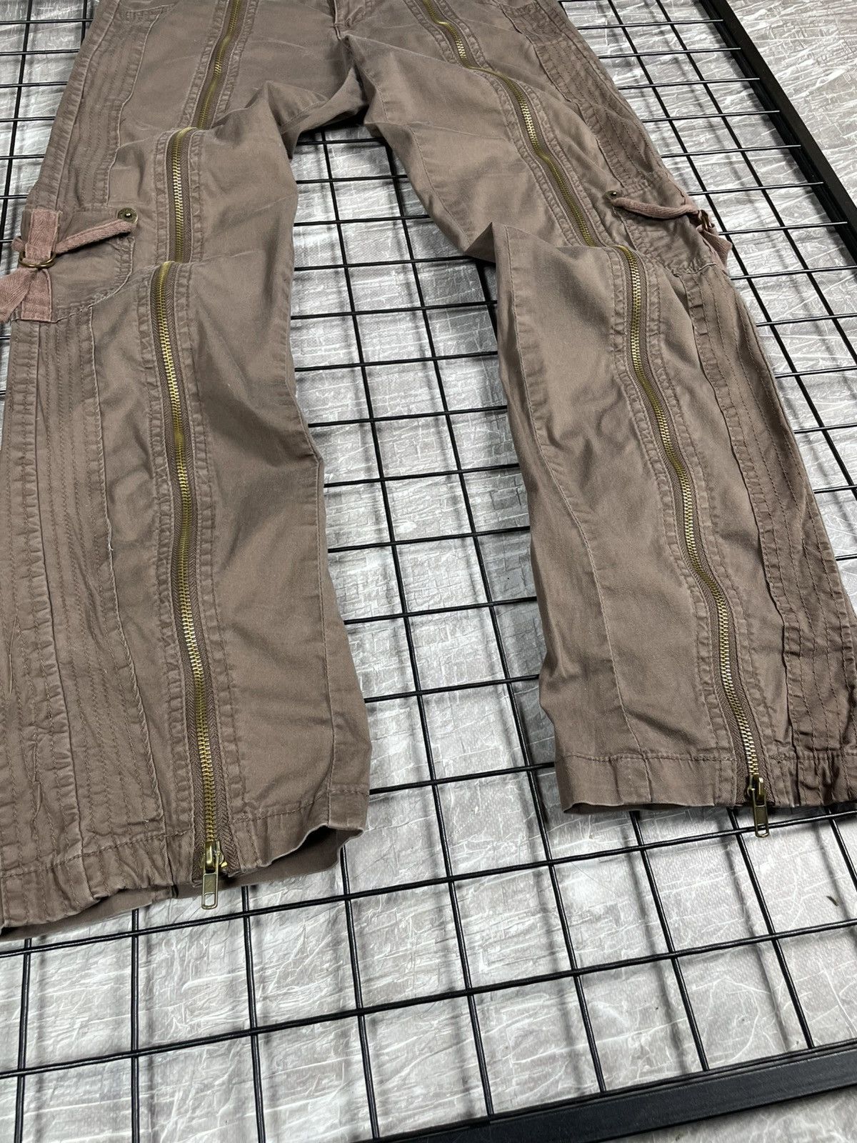 Le Grande Bleu (L.G.B.) 00s Full Zip Pant Y2K Dolce Gabbana Archive Japanese GOA Vib Size 30" / US 8 / IT 44 - 11 Thumbnail