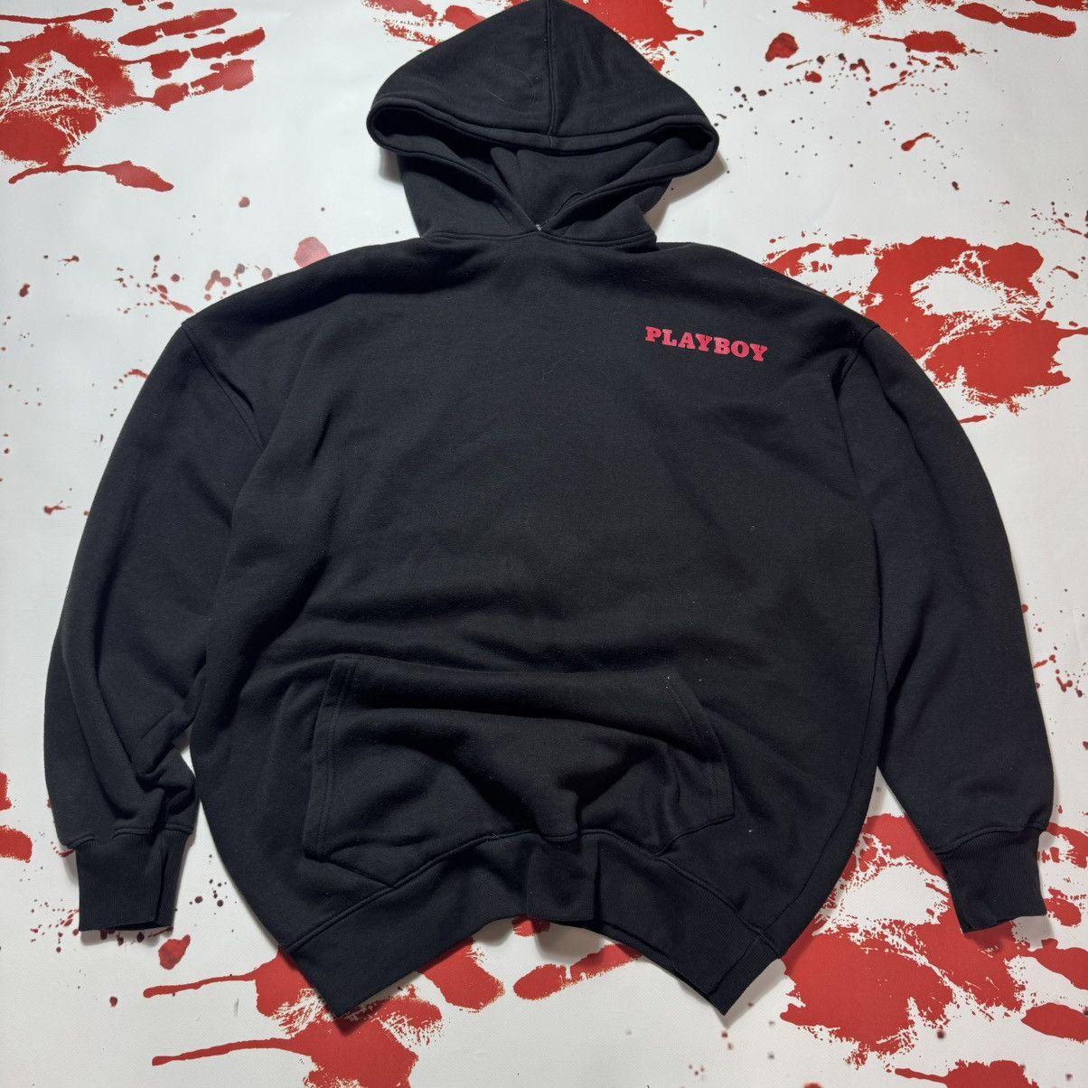 Playboy × Vintage vintage big sexy logo playboy hoodie buggy fit Size US L / EU 52-54 / 3 - 3 Thumbnail