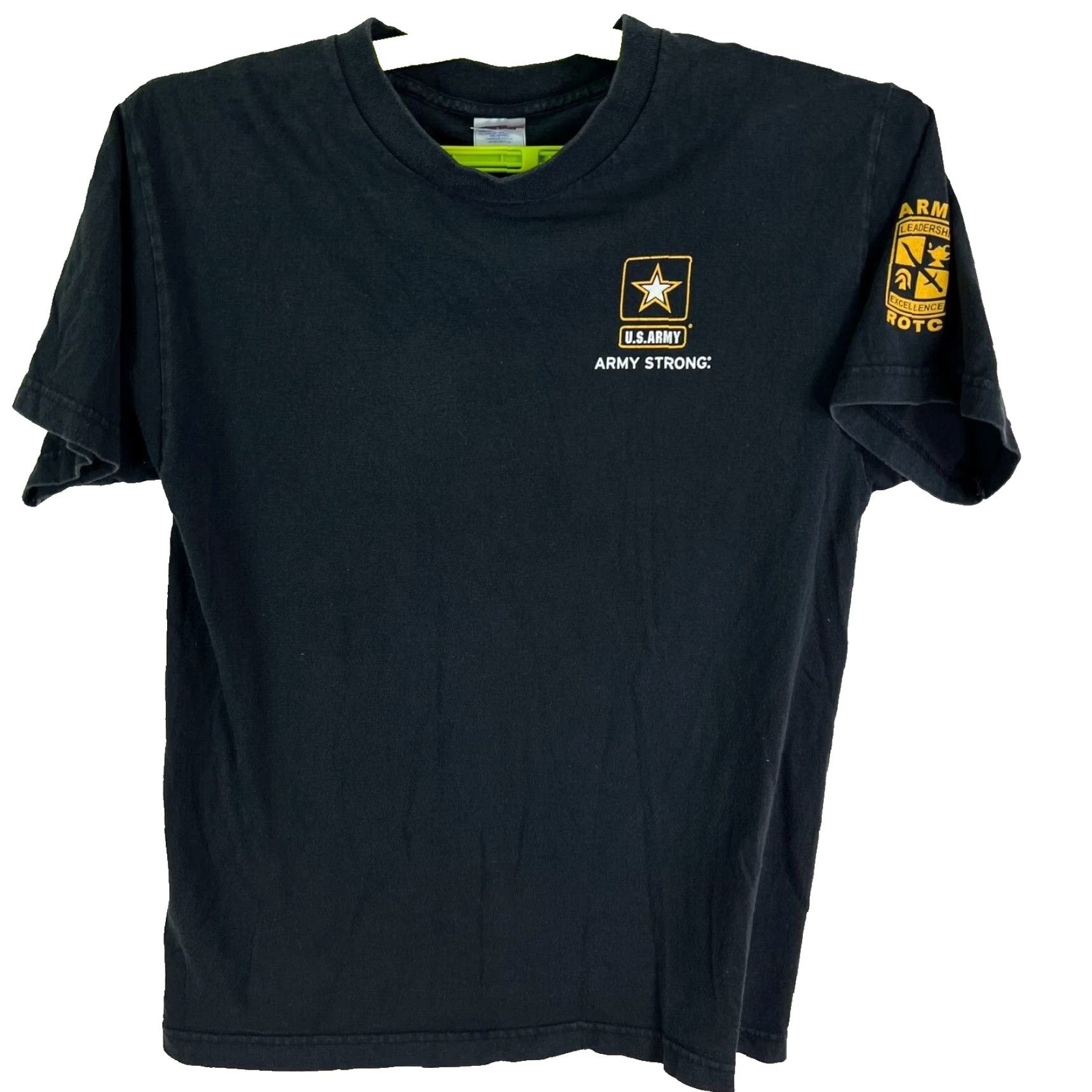 Vintage VINTAGE US Army ROTC T Shirt Mens Size M Black 2010s Army Graphic Print Crew Neck Short Sleeve Size US M / EU 48-50 / 2 - 2 Thumbnail
