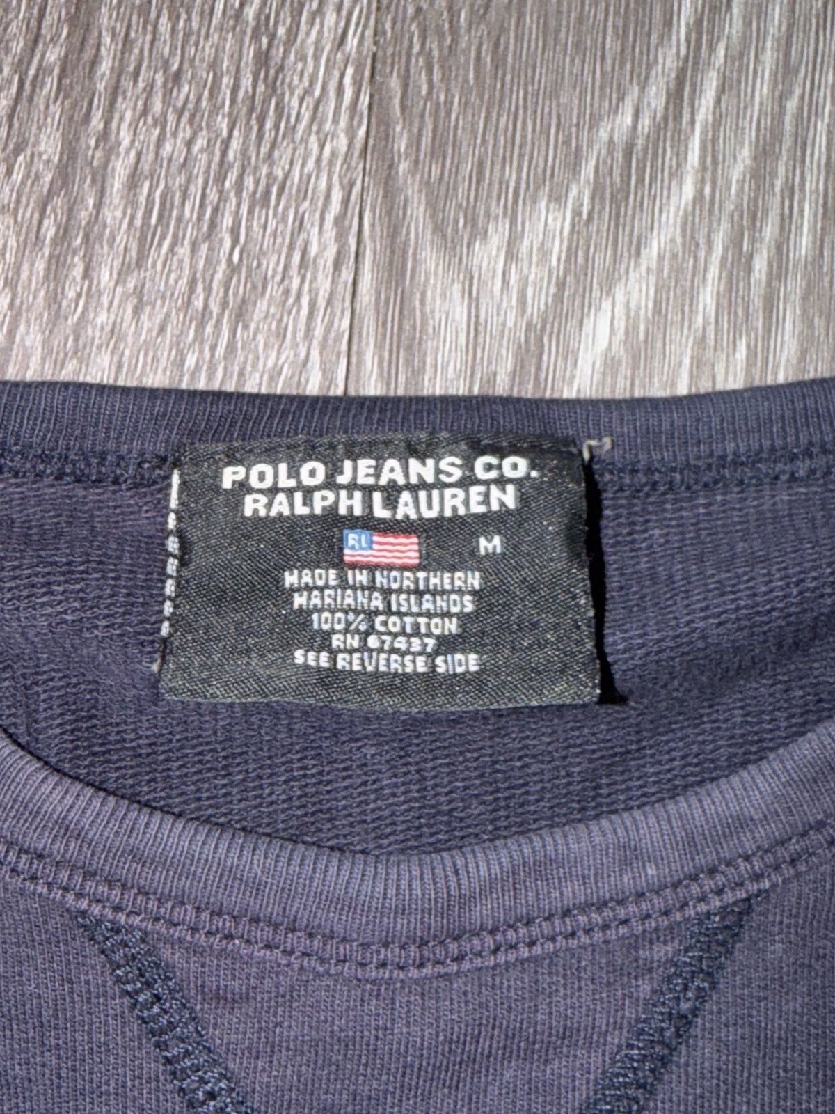 Polo Ralph Lauren Faded Vintage Polo Jeans Co. Long Sleeve Size US M / EU 48-50 / 2 - 4 Thumbnail