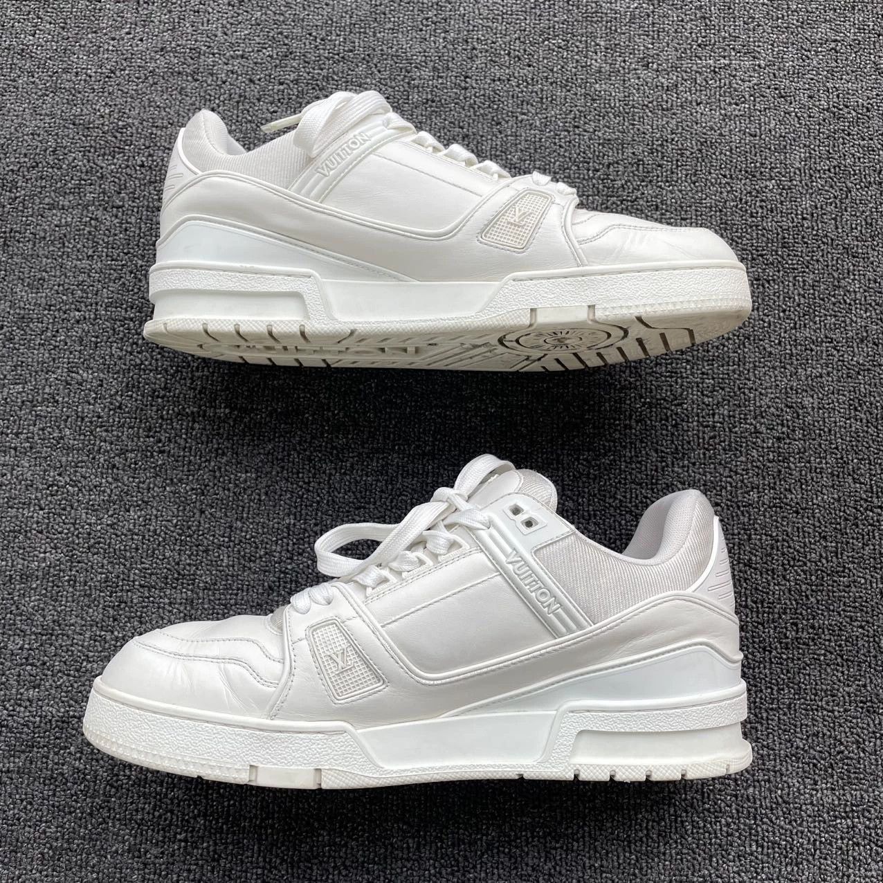 Louis Vuitton LV Trainer White 42.5 EU 95 New Size US 9.5 / EU 42-43 - 5 Thumbnail