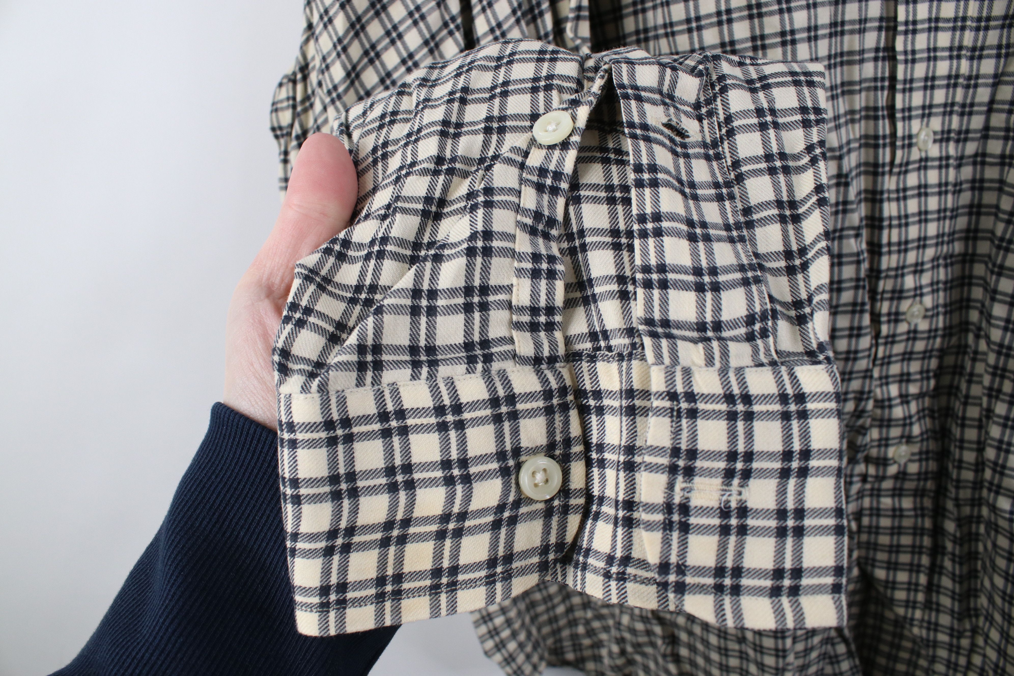 Polo Ralph Lauren Vintage 90s Ralph Lauren Collared Button Down Shirt Plaid Size US XL / EU 56 / 4 - 4 Thumbnail