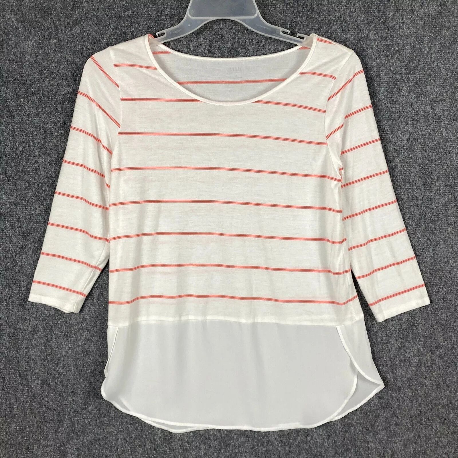 Other A.N.A Blouse Women's Long Sleeve Striped Rayon Pullover M Size M / US 6-8 / IT 42-44 - 1 Thumbnail
