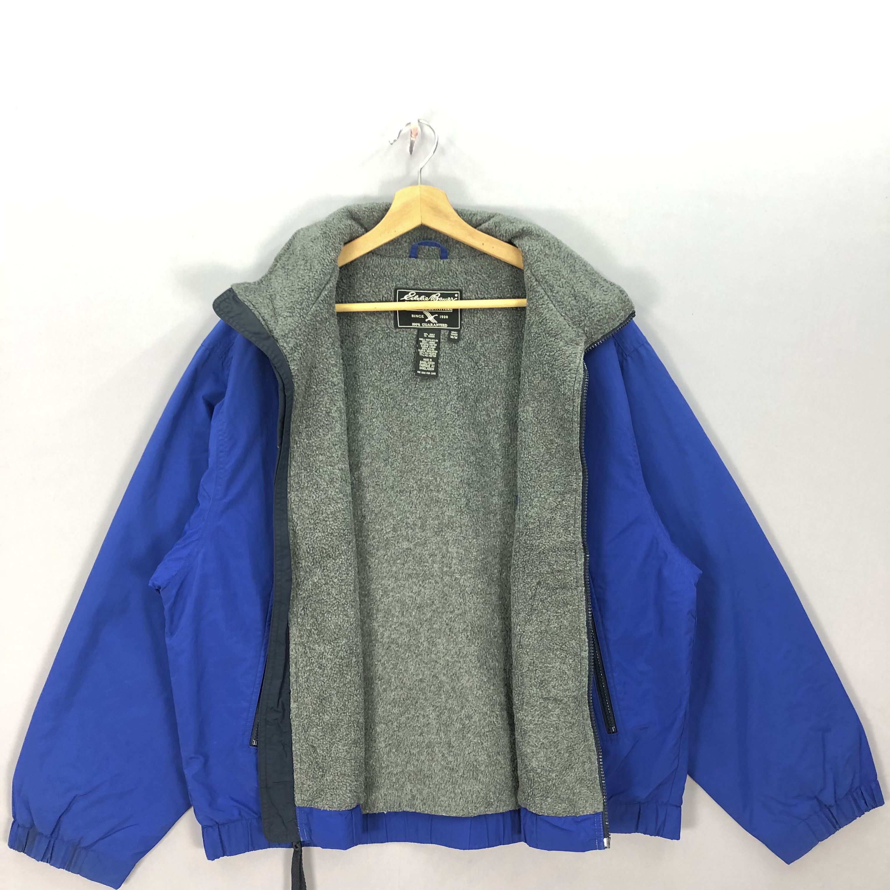 Eddie Bauer Eddie Bauer Blue Polartec Jacket Windbreaker Fleece Jackets Size US XL / EU 56 / 4 - 6 Thumbnail